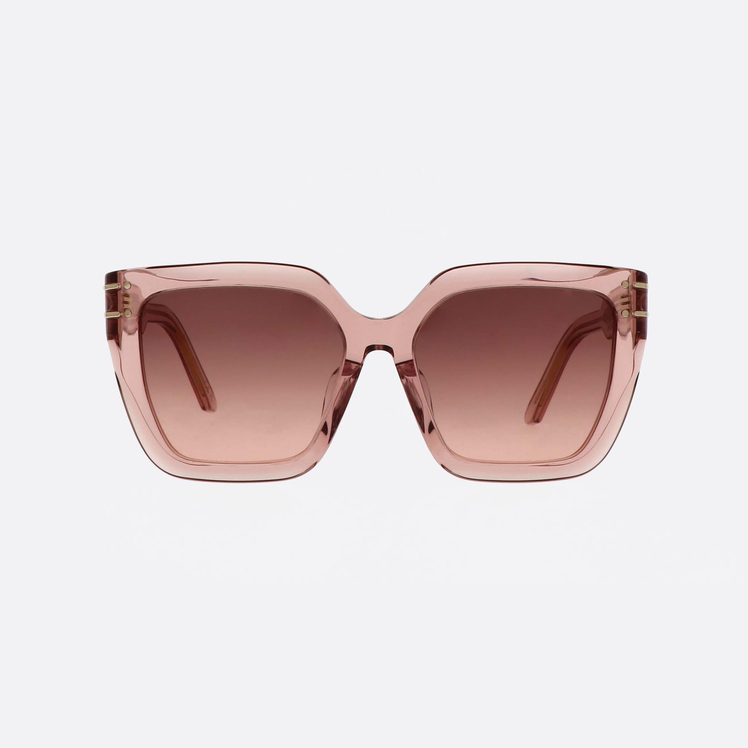 Dior 55mm Signature S10f 40f1 Pink Unisex Sunglasses - Side View
