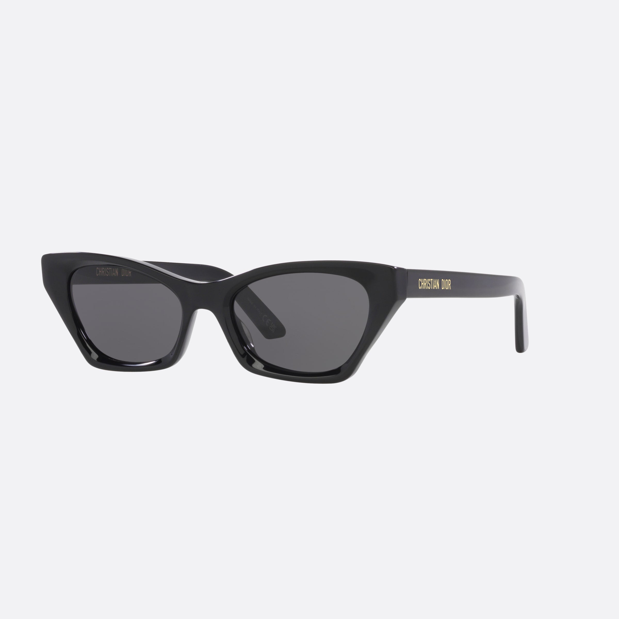 Dior 53mm Diormidnight 10a0 Black Butterfly Women Sunglasses - Main View
