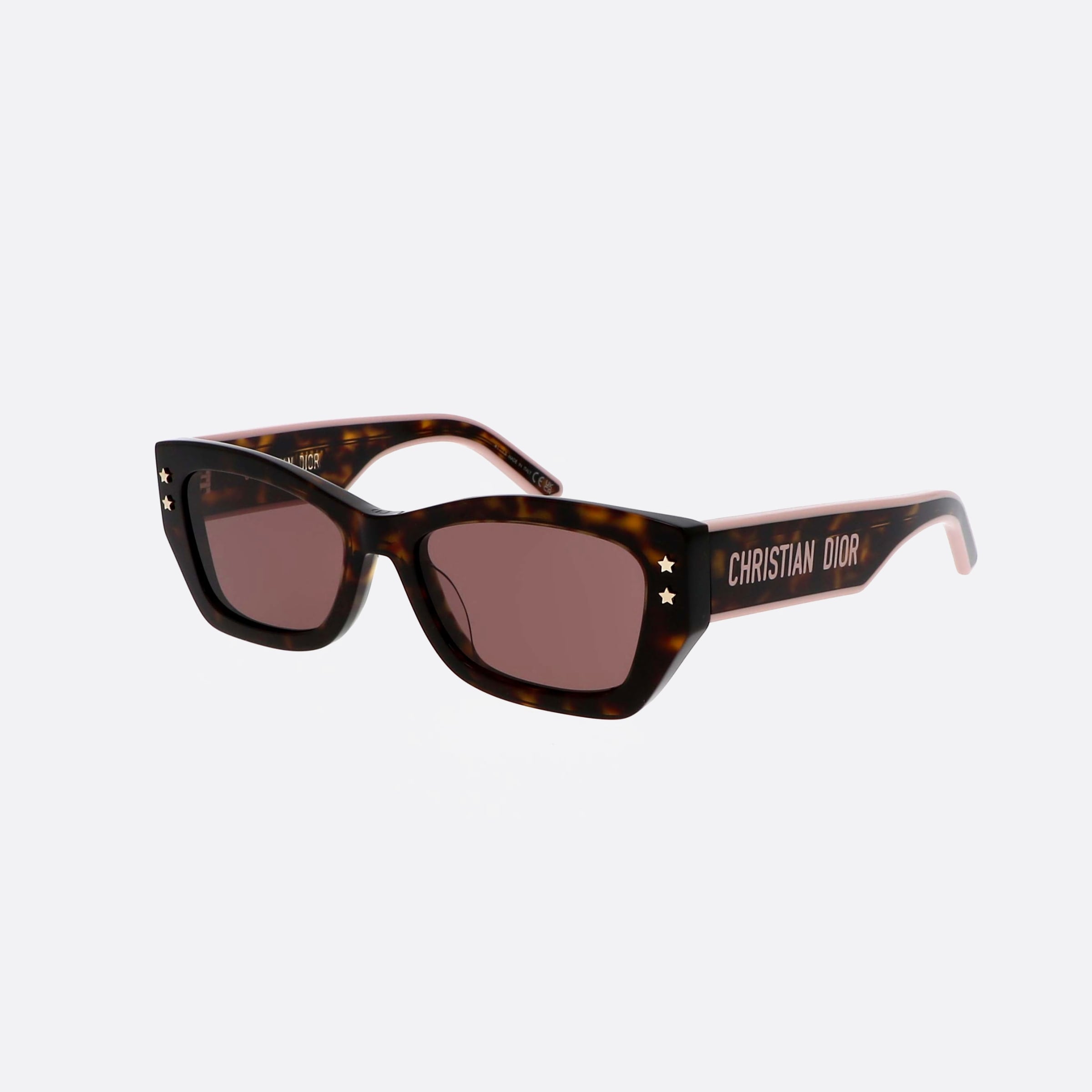 Dior 53mm Pacific S2u 25d0 Havana Squared Women Sunglasses - Main View