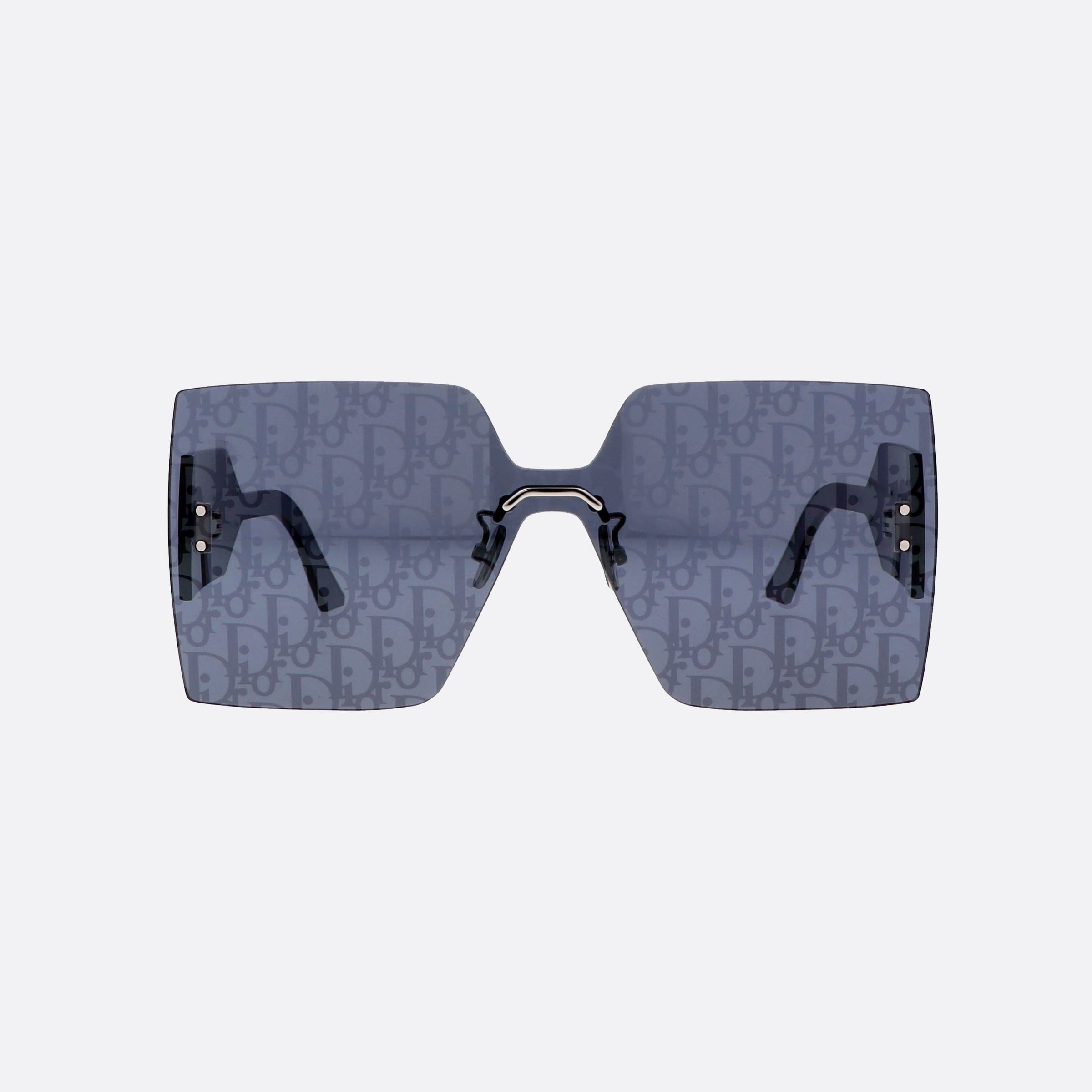 Dior Club F0b8 F0b8 Blue Shield Women Sunglasses - Side View
