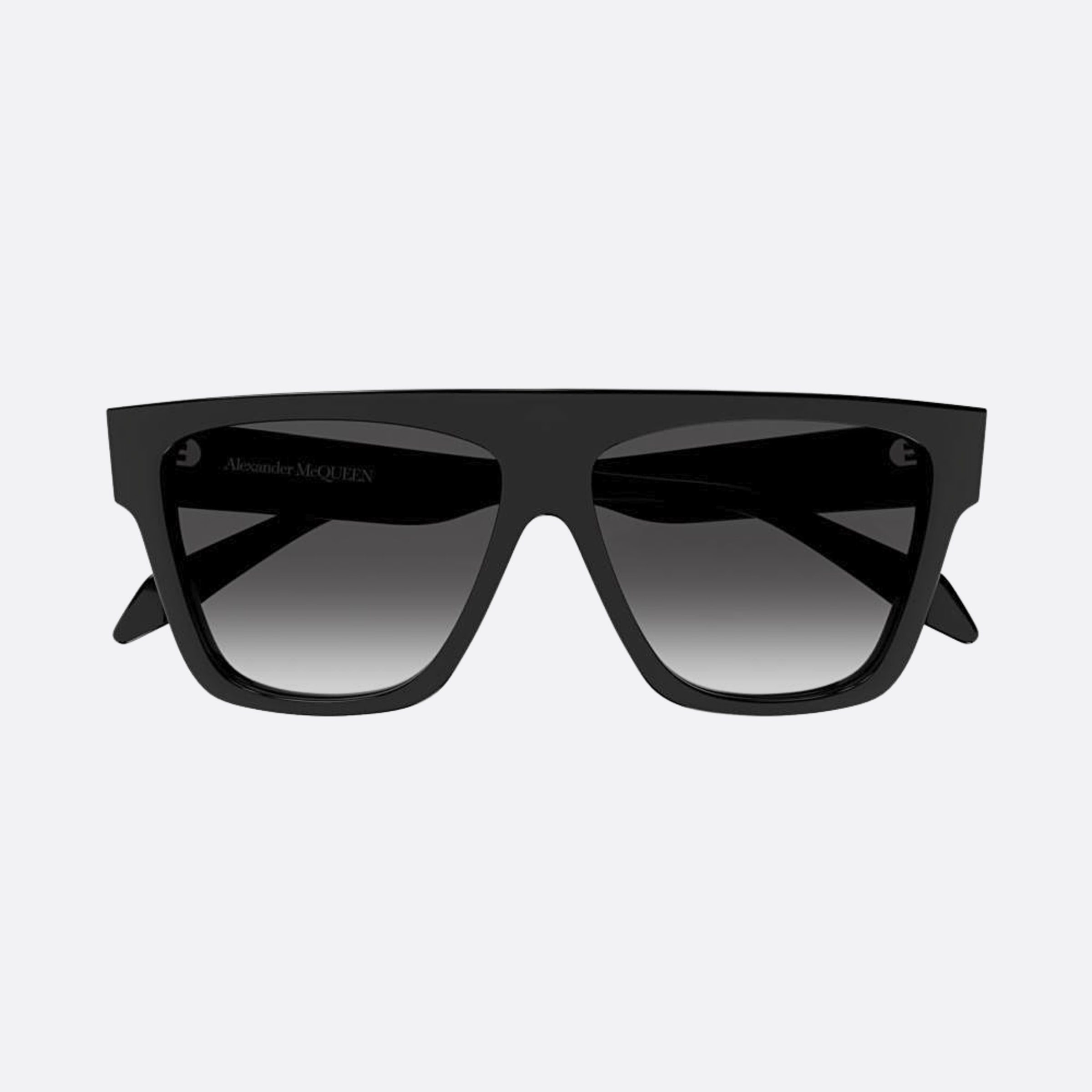 Alexander 59mm Mcqueen Black Oversize Man Sunglasses - Main View