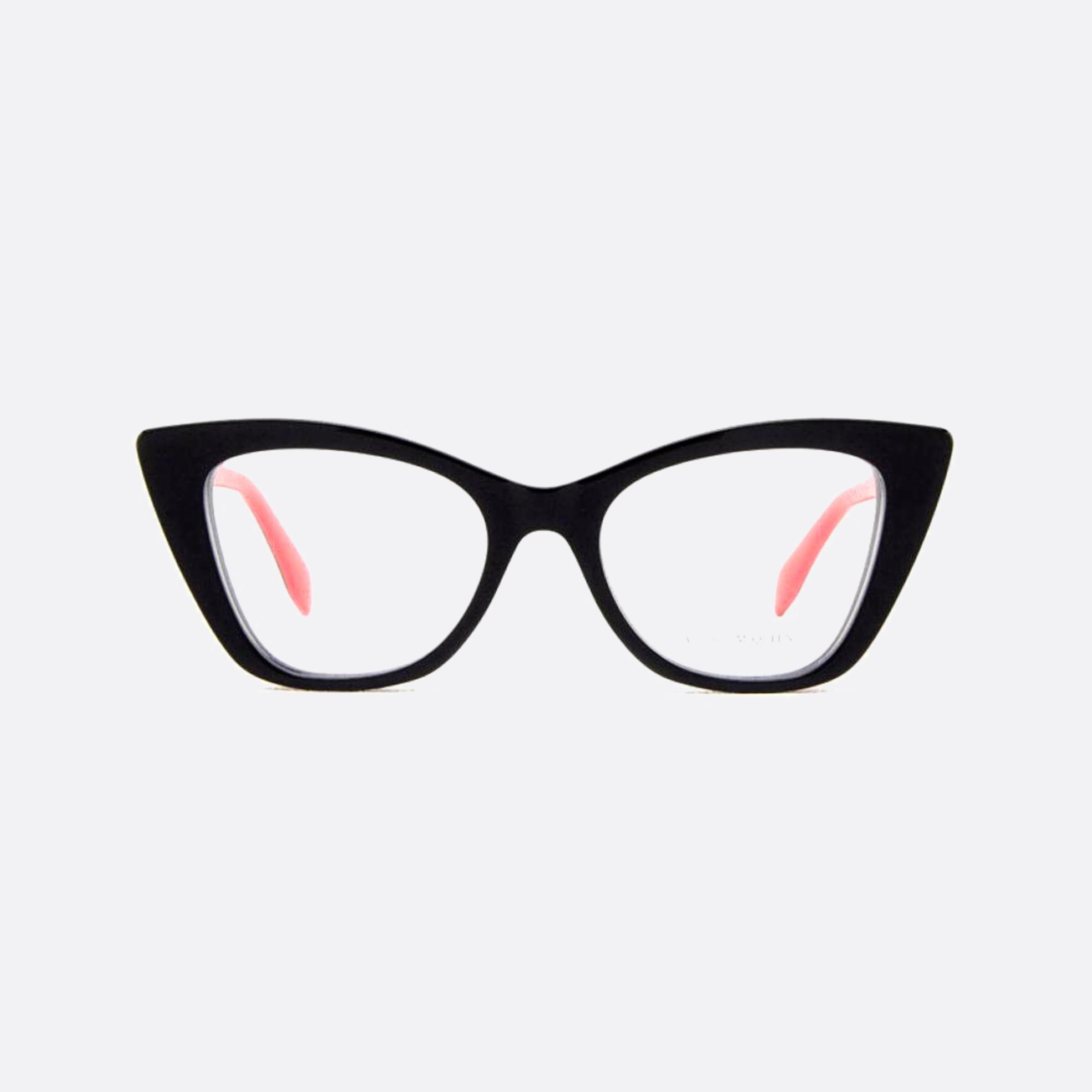 Alexander 50mm Mcqueen Black Cat Eye Woman Eyeglasses - Main View