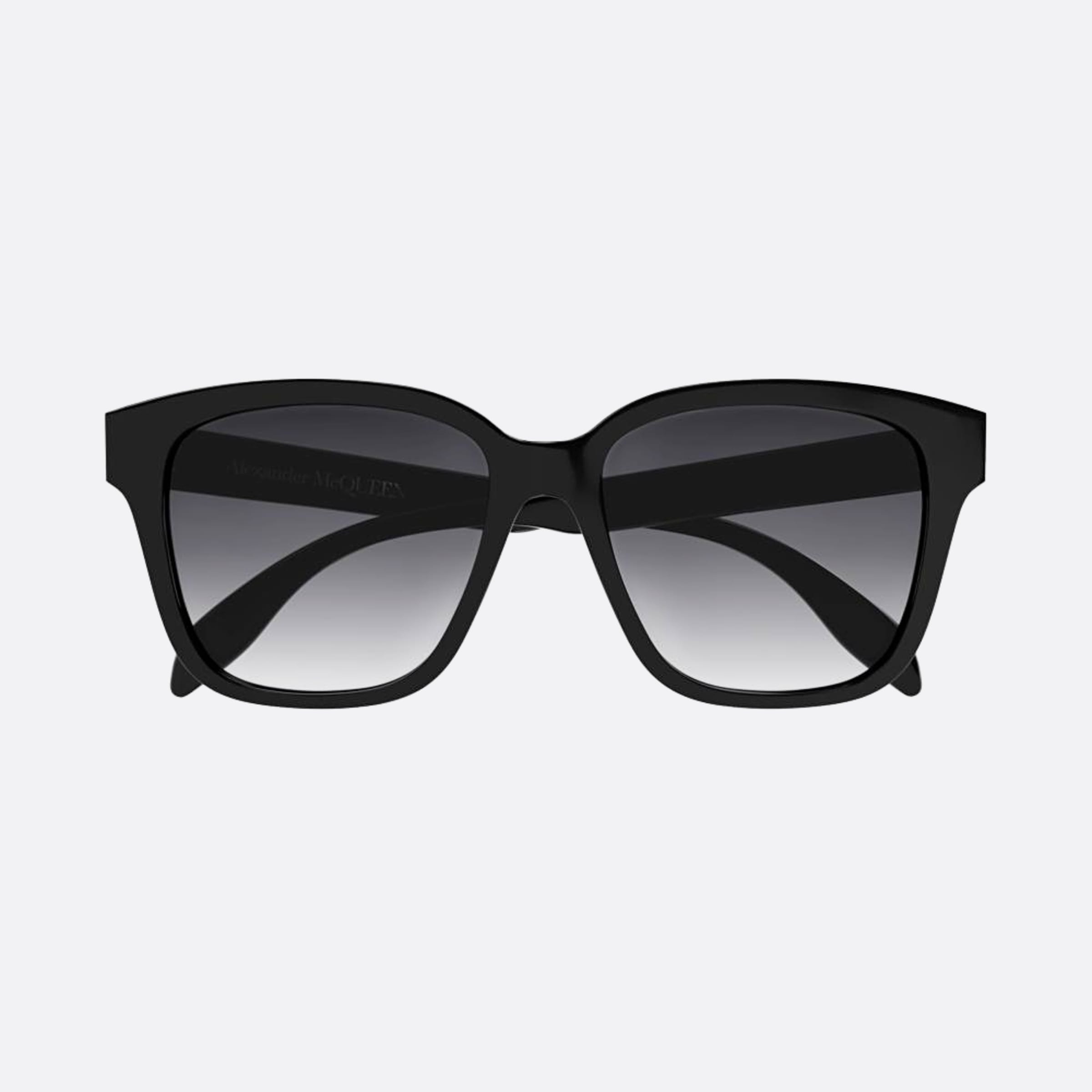 Alexander 56mm Mcqueen Am0331sk Black Squared Woman Sunglasses - Main View