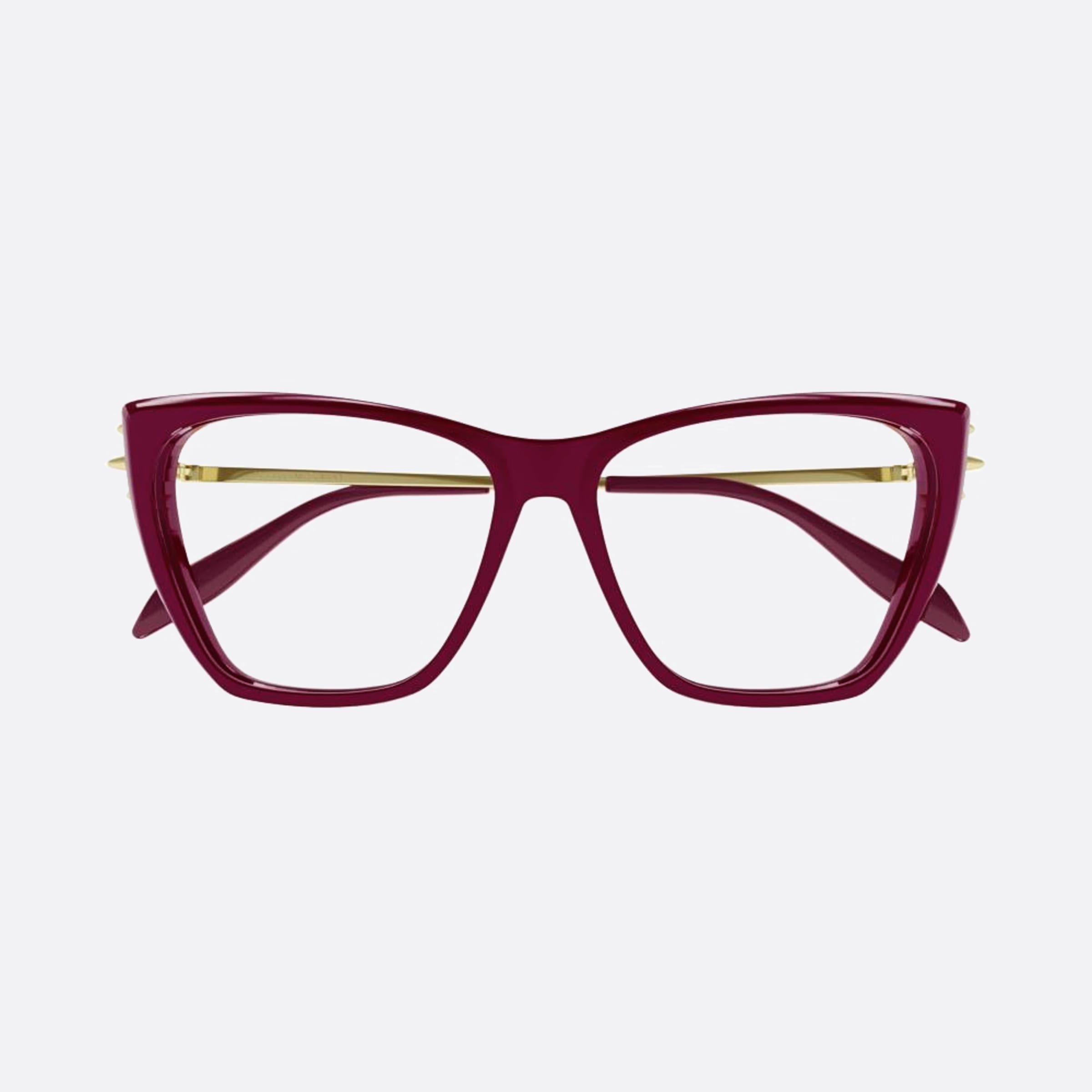 Alexander 55mm Mcqueen Red Visor Woman Eyeglasses - Main View