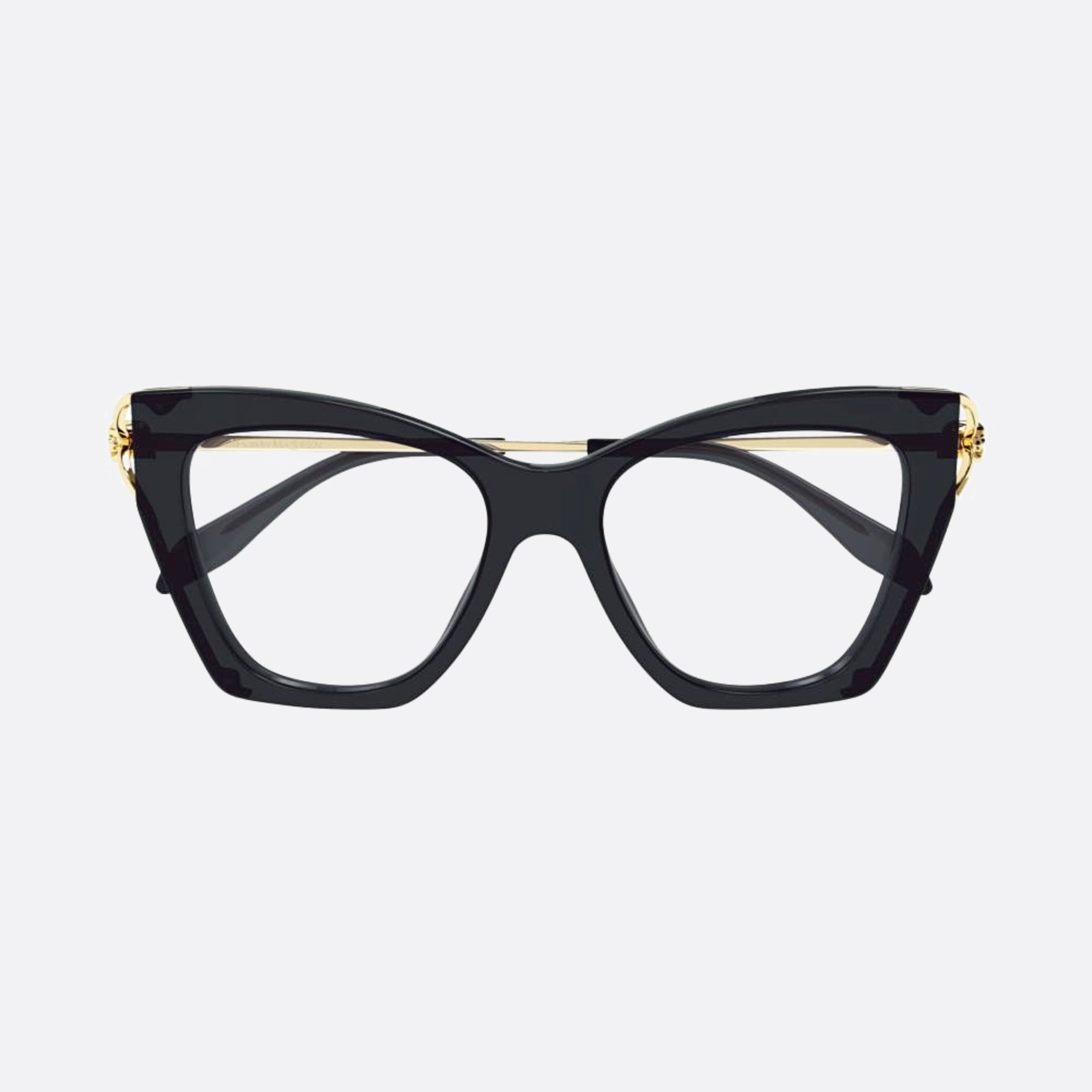 Alexander 51mm Mcqueen Black Squared Woman Eyeglasses - Main View