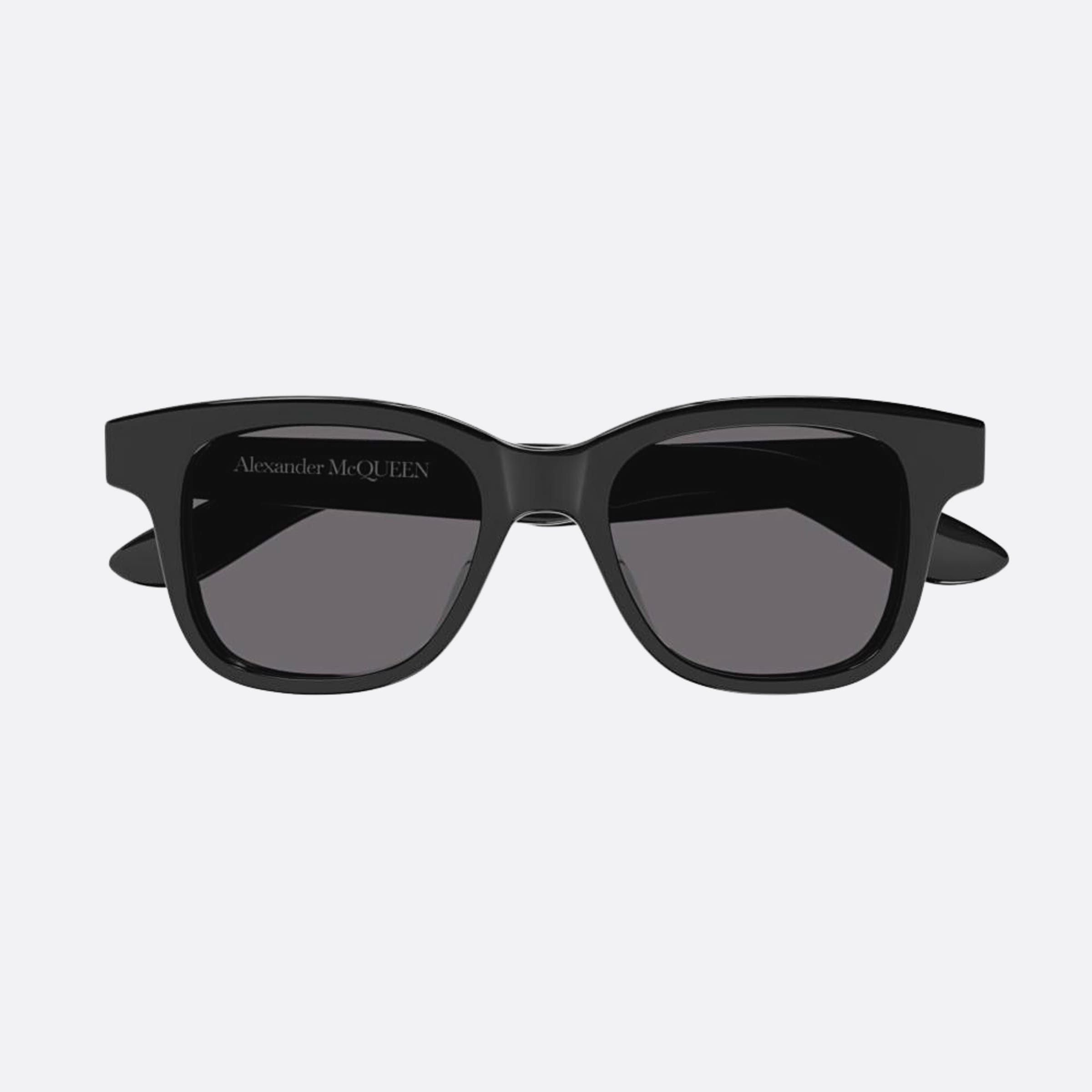 Alexander 52mm Mcqueen Black Squared Man Sunglasses - Main View