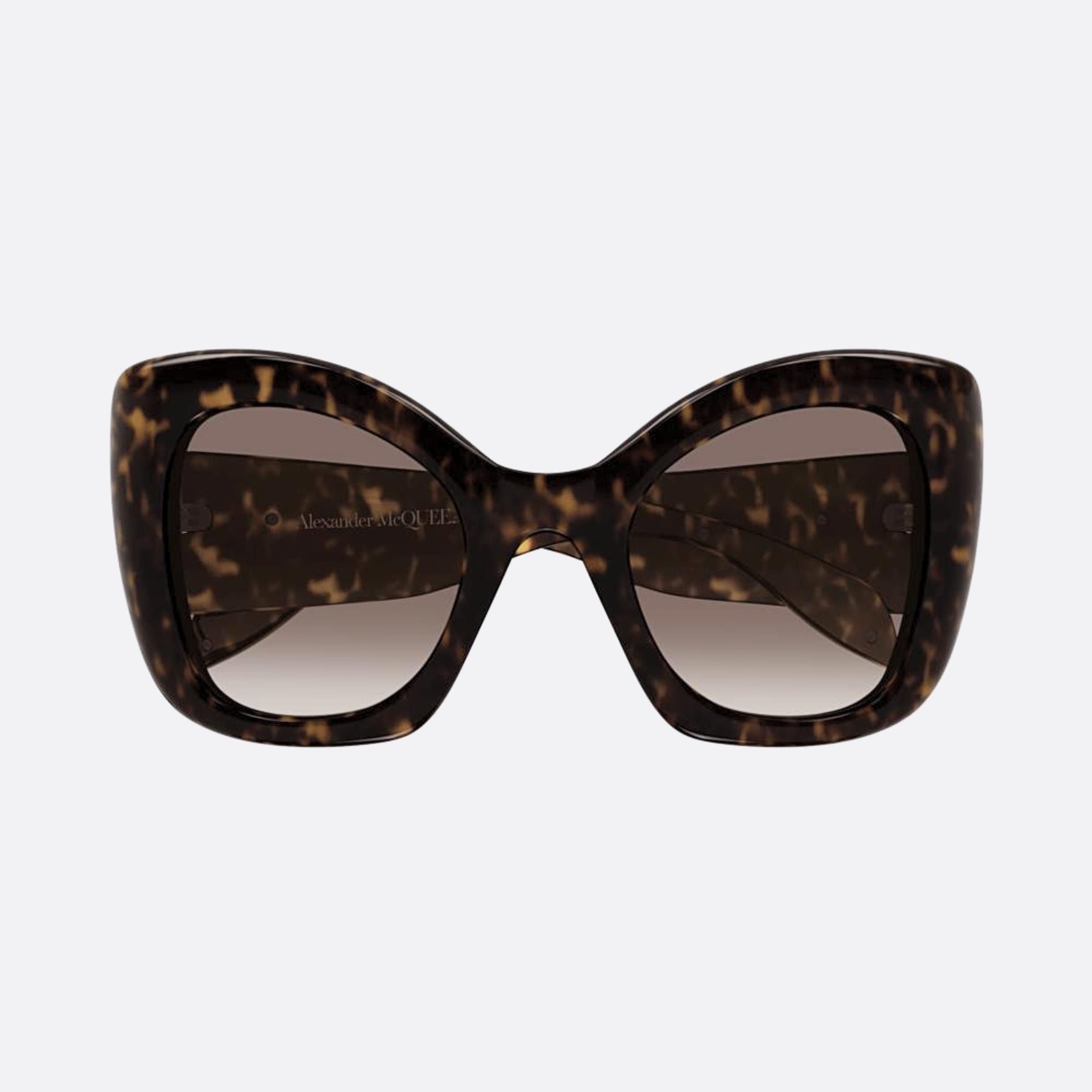 Alexander 53mm Mcqueen Havana Butterfly Woman Sunglasses - Main View