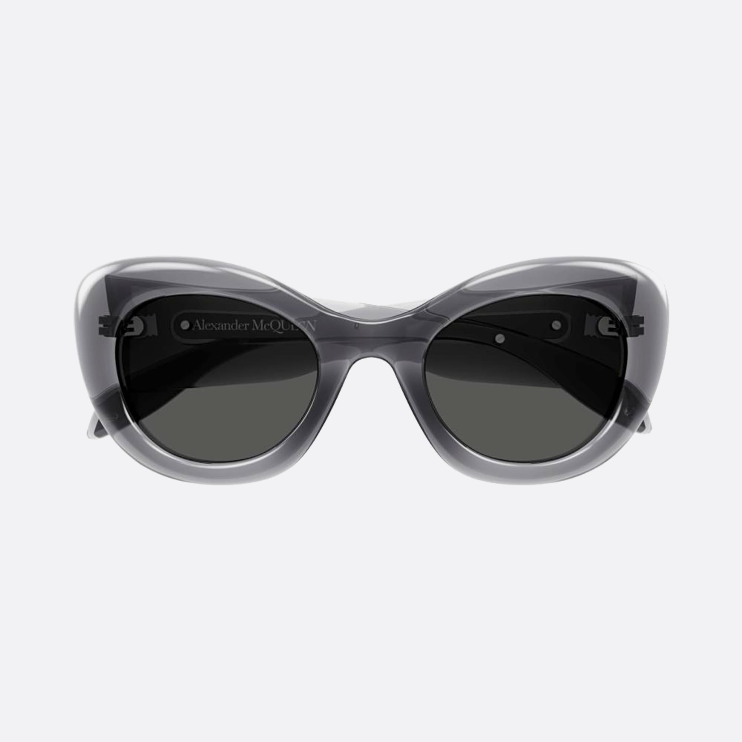 Alexander 52mm Mcqueen Grey Squared Woman Sunglasses - Main View