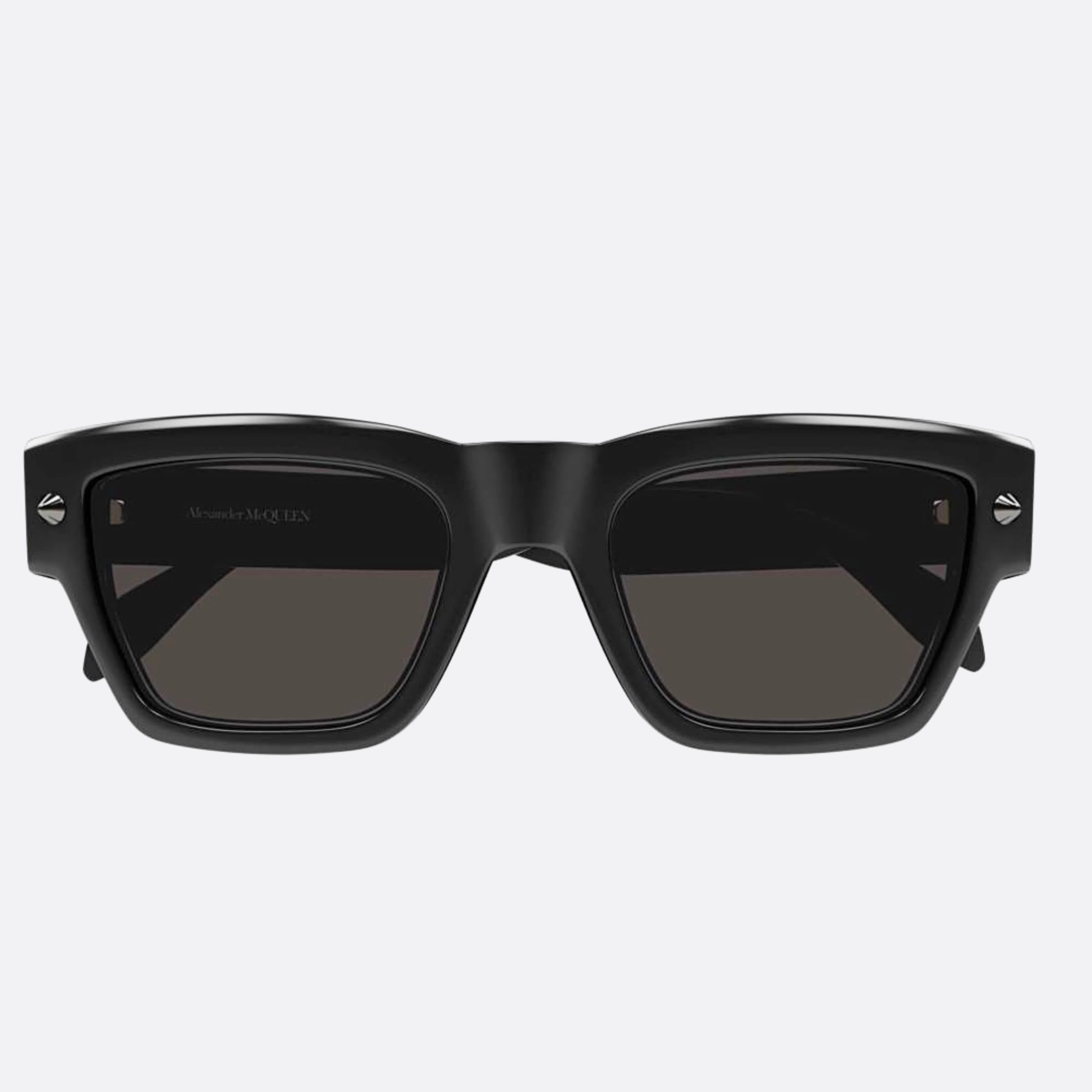 Alexander 53mm Mcqueen Black Squared Man Sunglasses - Main View