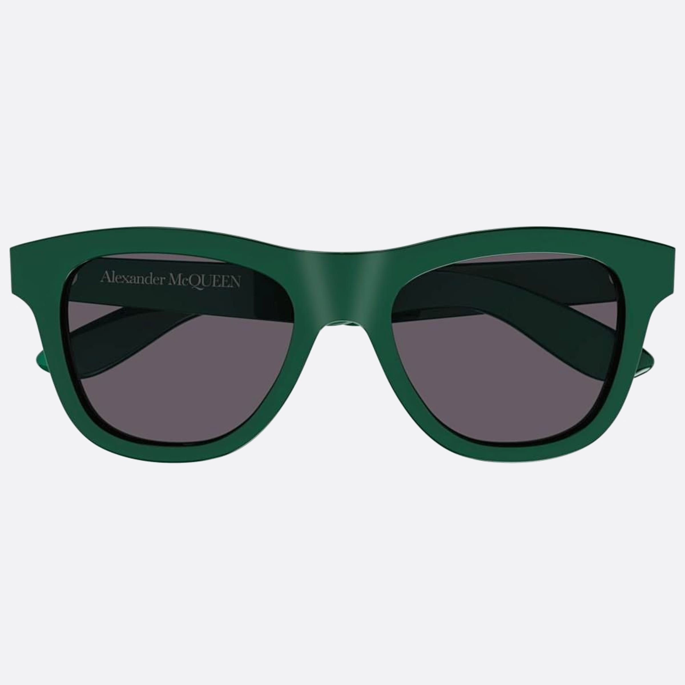 Alexander 54mm Mcqueen Green Squared Man Sunglasses - Main View