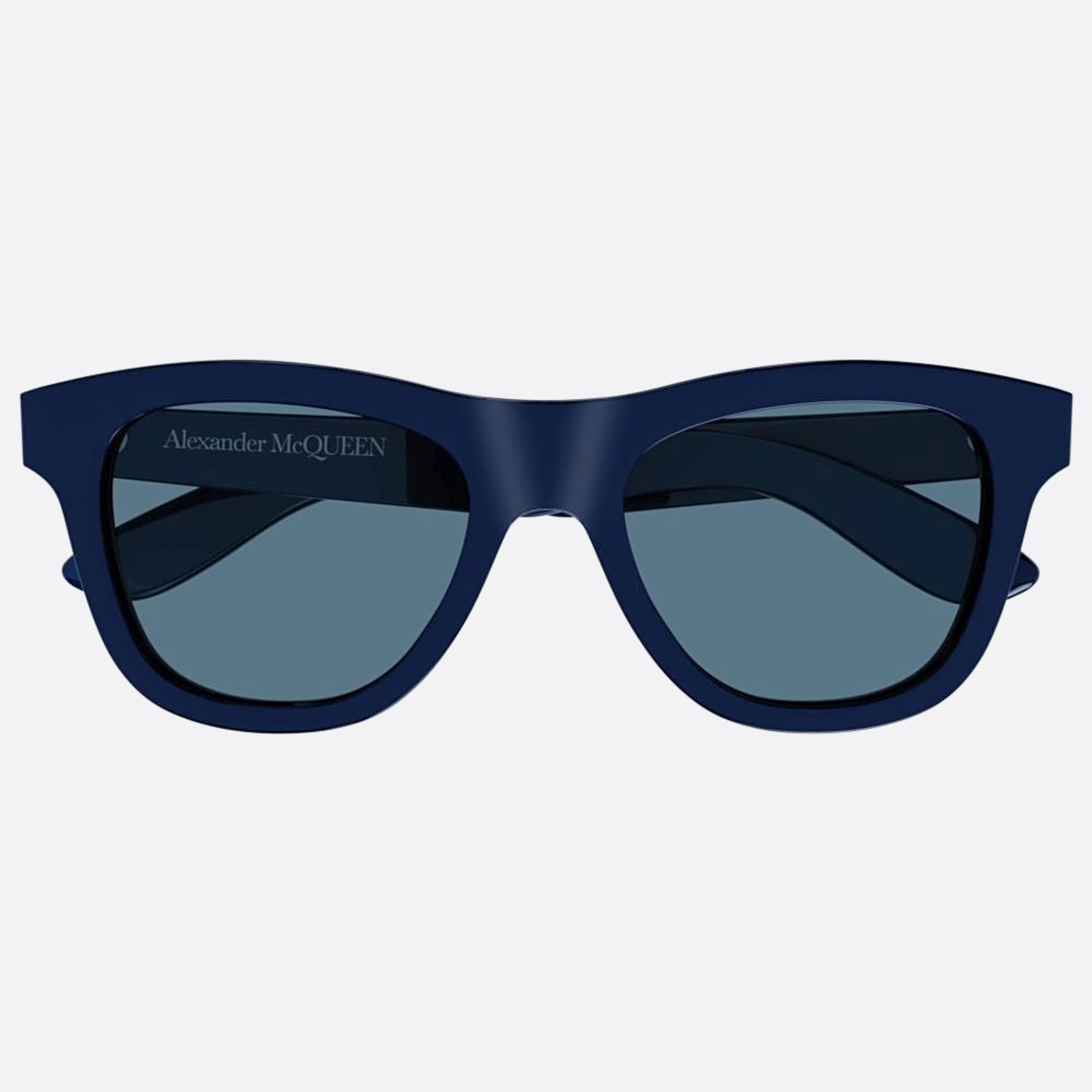 Alexander 54mm Mcqueen Blue Squared Man Sunglasses - Main View