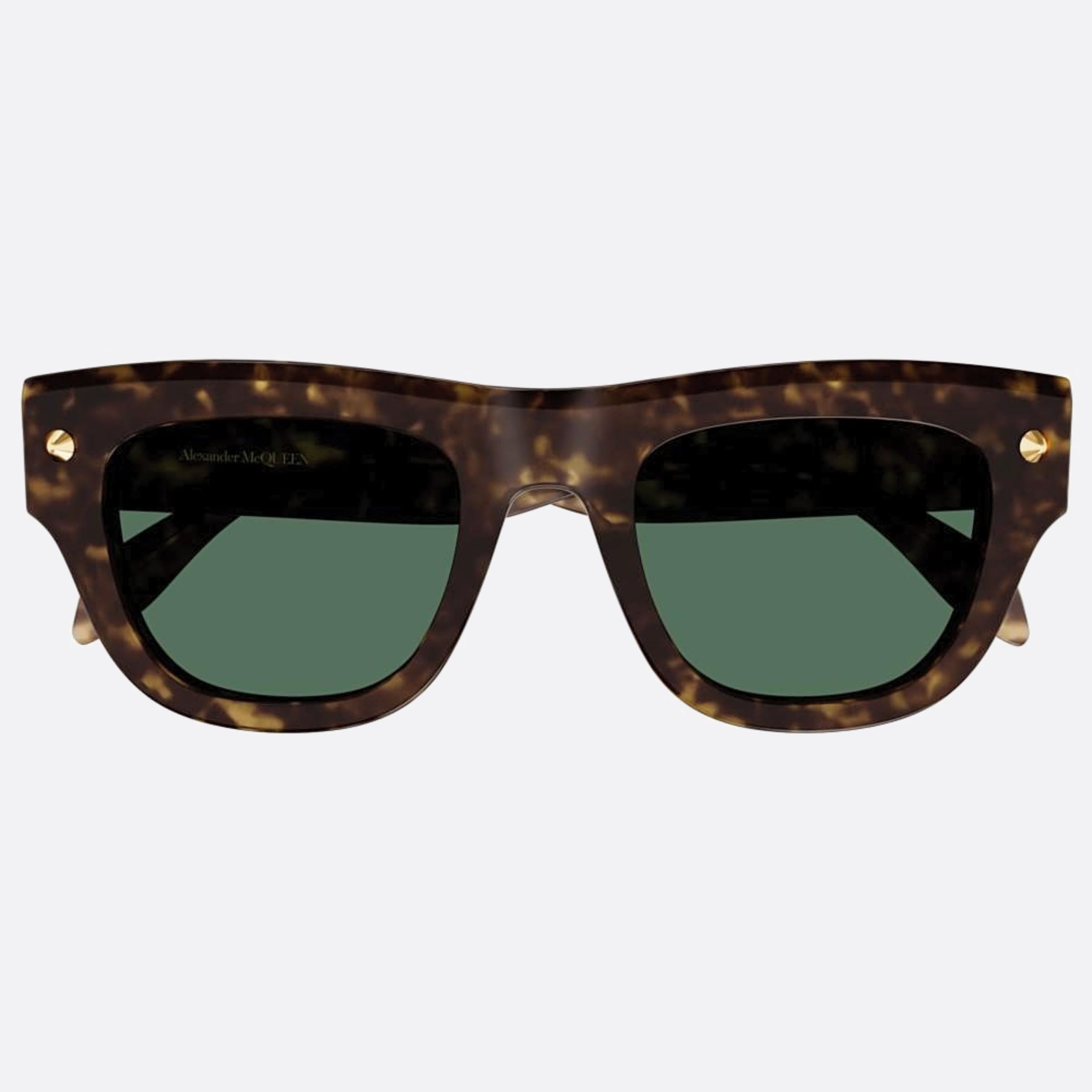 Alexander 51mm Mcqueen Havana Squared Man Sunglasses - Main View