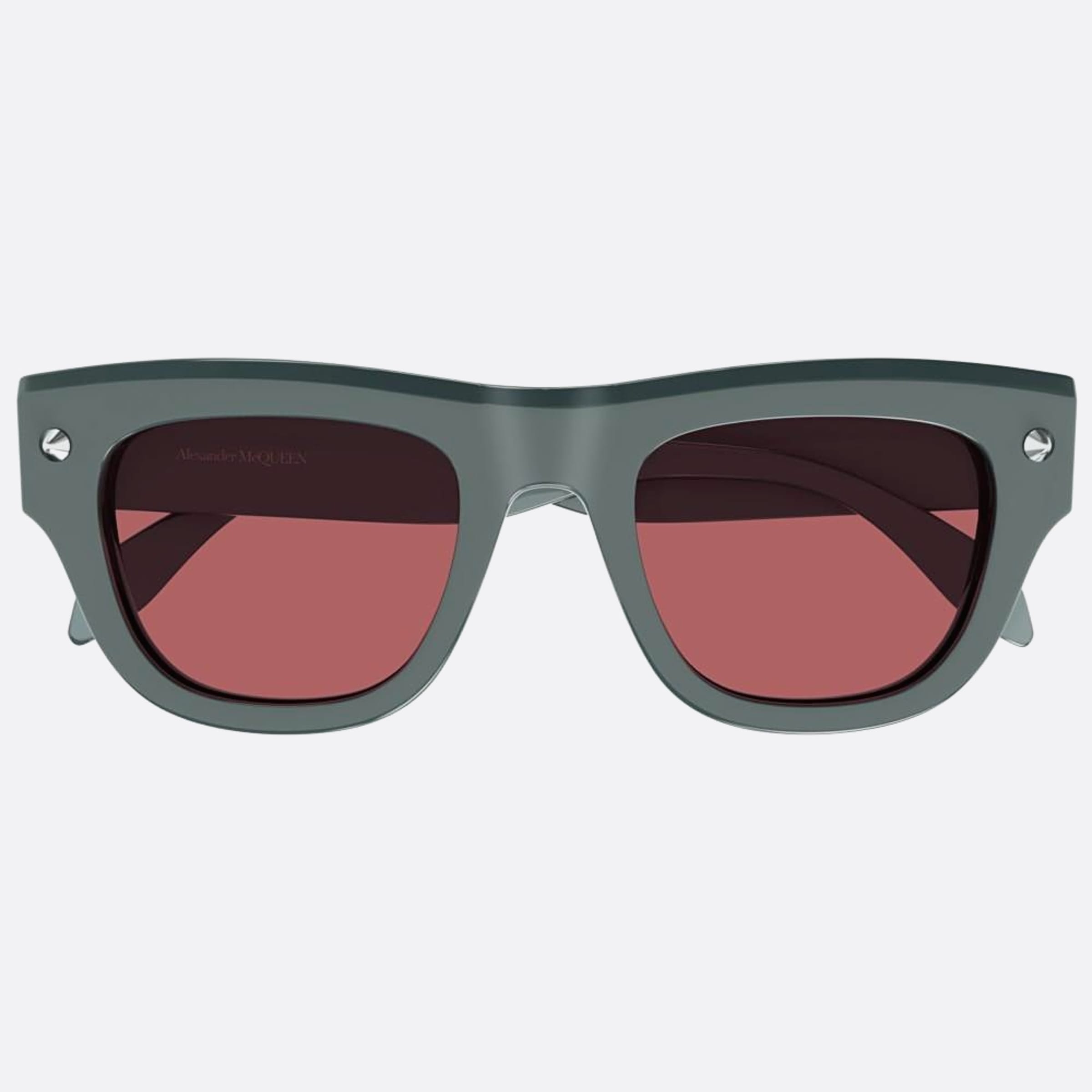 Alexander 51mm Mcqueen Grey Squared Man Sunglasses - Main View