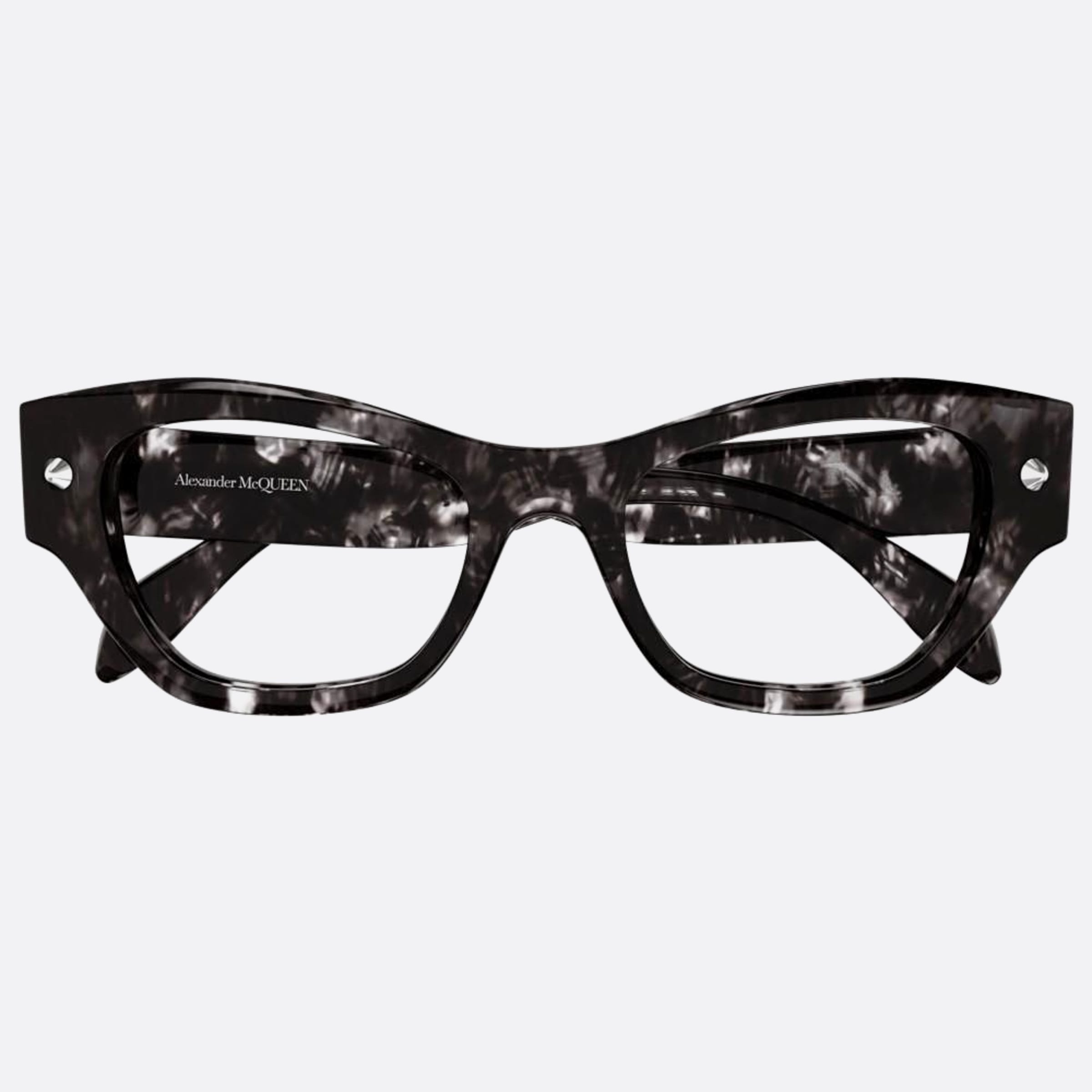 Alexander 52mm Mcqueen Black Cat Eye Woman Eyeglasses - Main View
