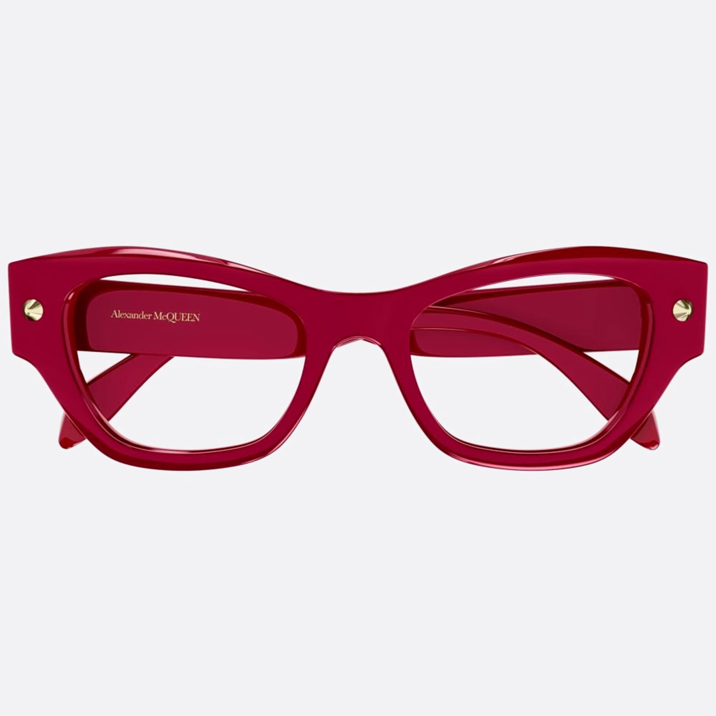 Alexander 52mm Mcqueen Red Cat Eye Woman Eyeglasses - Main View