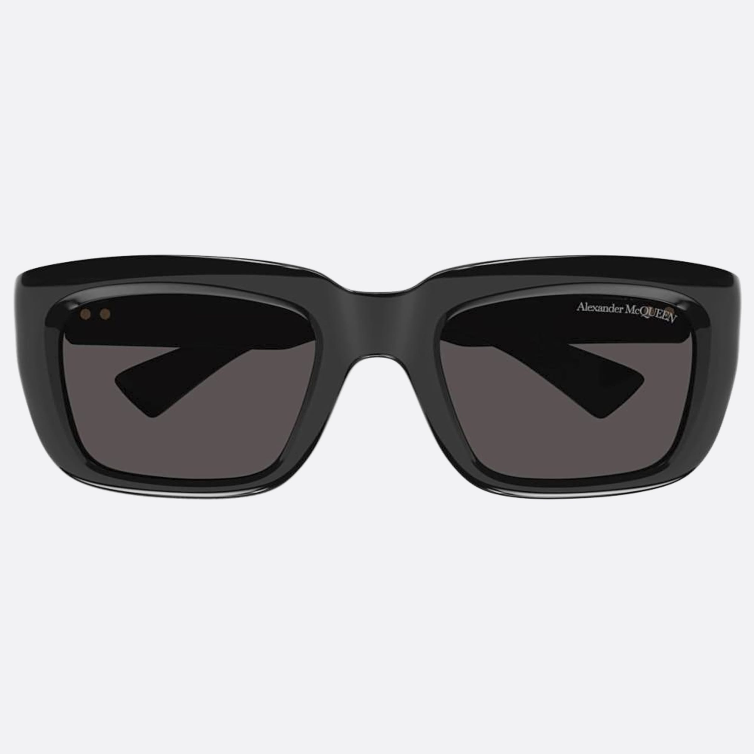 Alexander 54mm Mcqueen Black Squared Man Sunglasses - Main View
