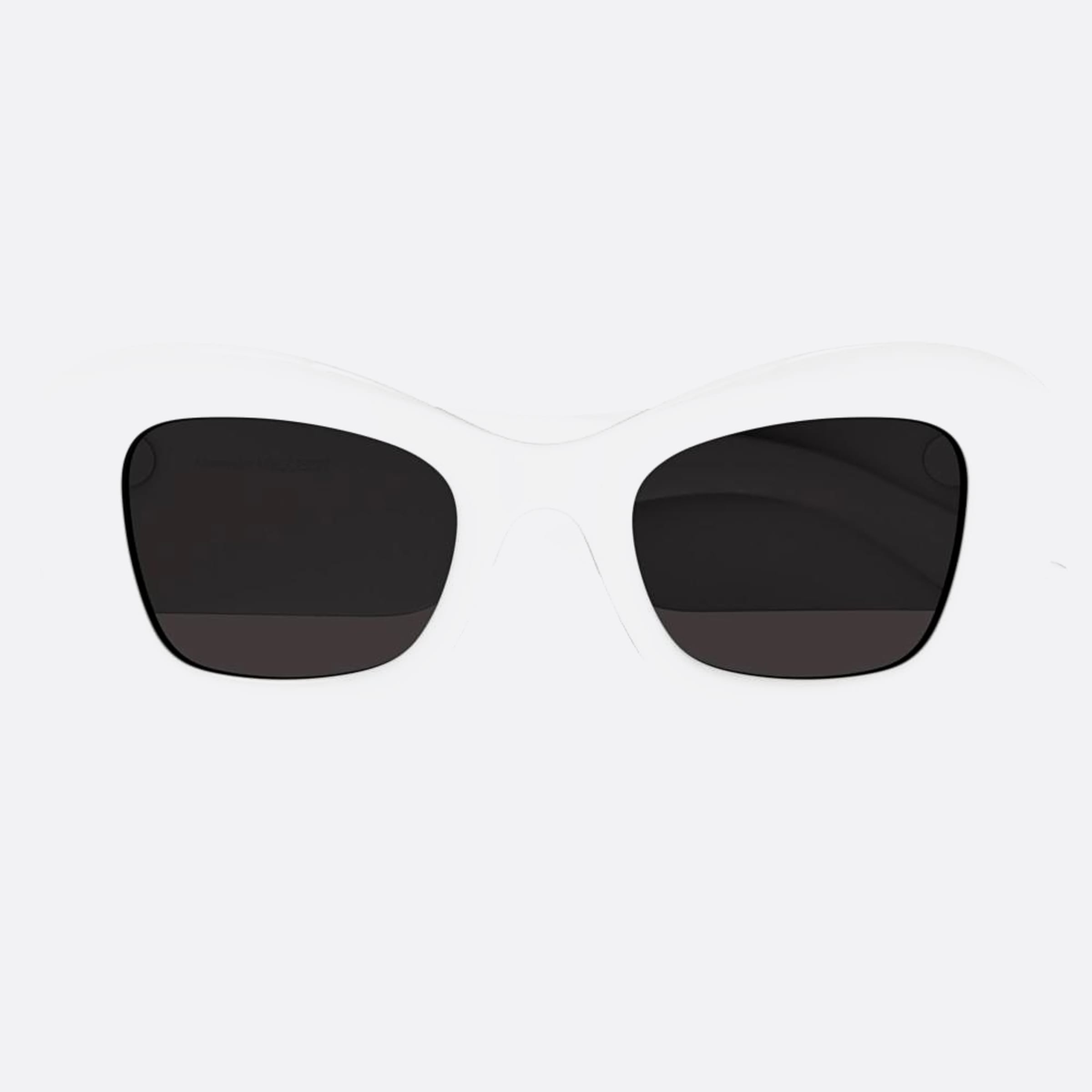Alexander 50mm Mcqueen White Cat Eye Woman Sunglasses - Main View