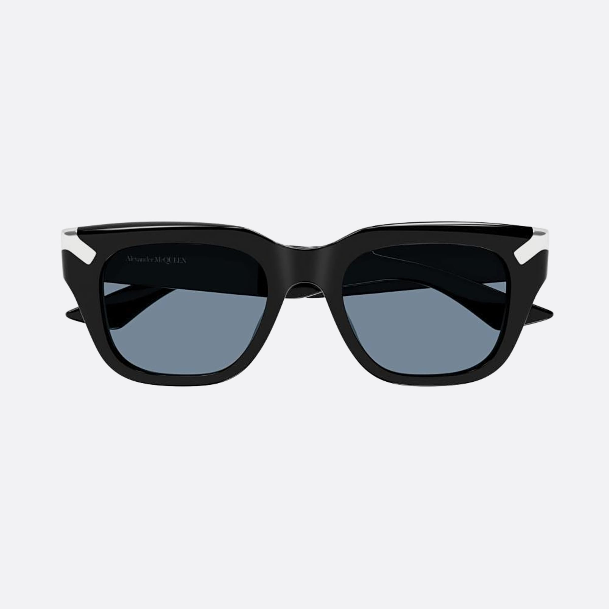 Alexander 51mm Mcqueen Black Squared Man Sunglasses - Main View