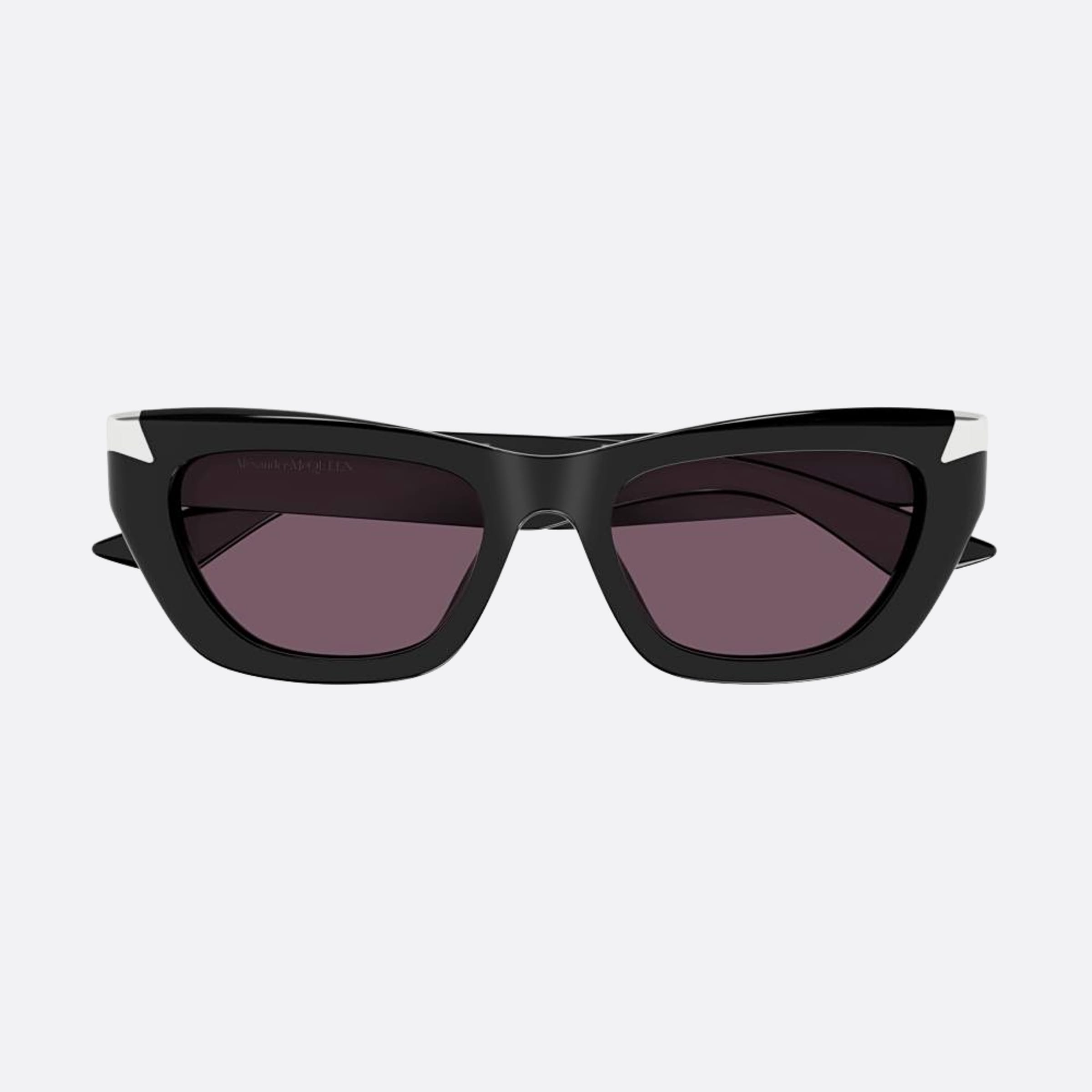 Alexander 53mm Mcqueen Am0440sa Black Cat Eye Woman Sunglasses - Main View