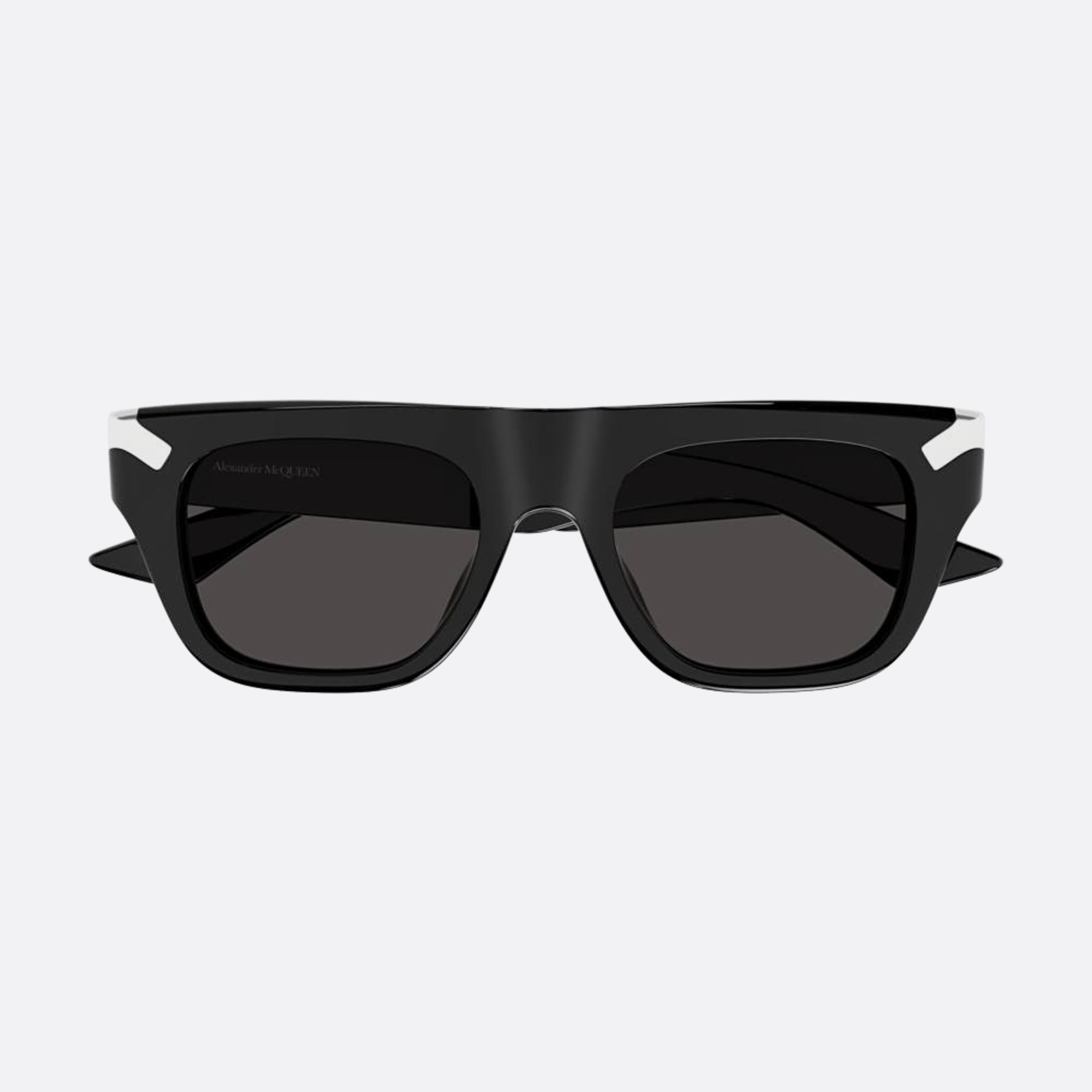 Alexander 51mm Mcqueen Black Squared Man Sunglasses - Main View