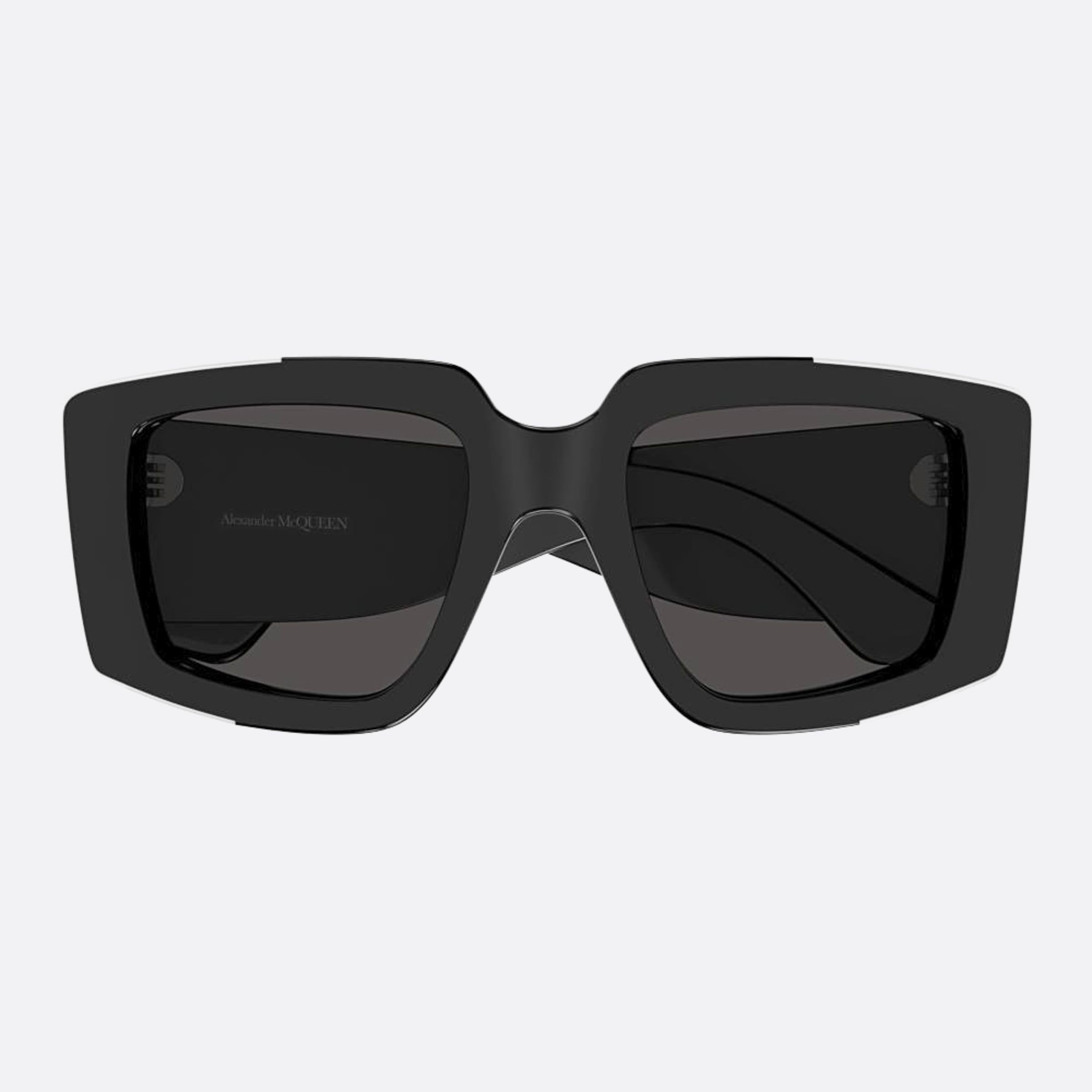 Alexander 51mm Mcqueen Black Geometric Woman Sunglasses - Main View