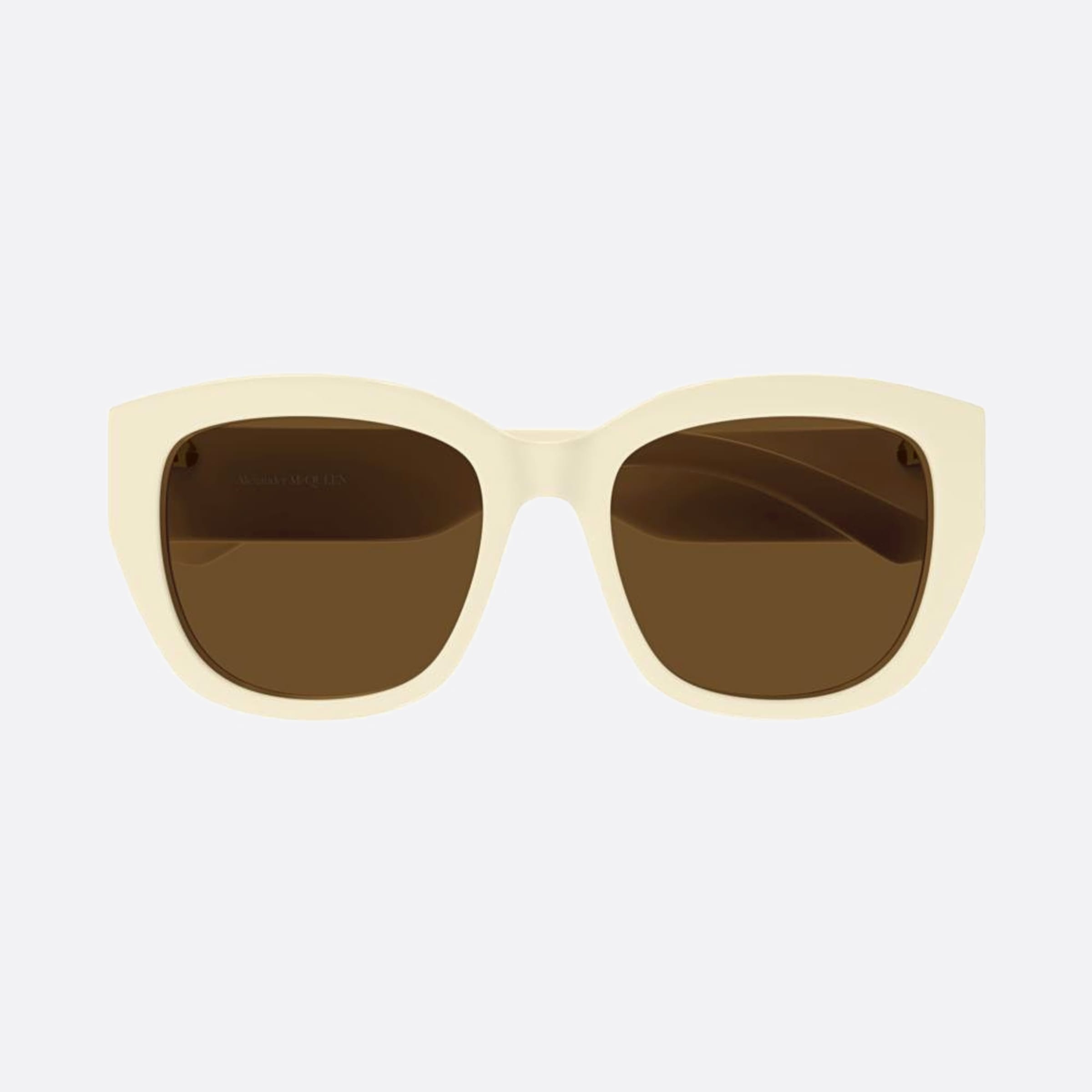 Alexander 55mm Mcqueen Am0451sa White Butterfly Women Sunglasses - Main View