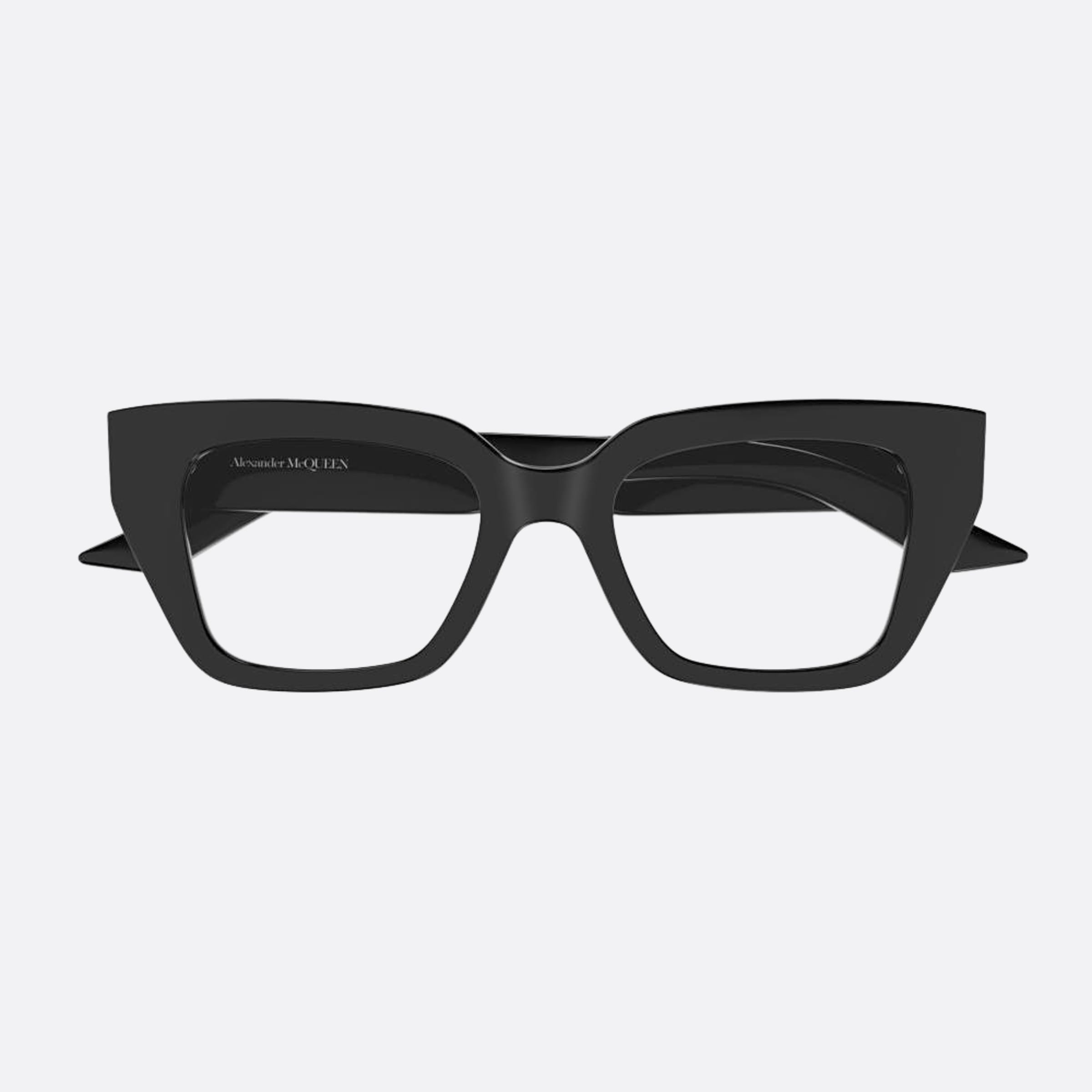 Alexander 49mm Mcqueen Black Cat Eye Woman Eyeglasses - Main View