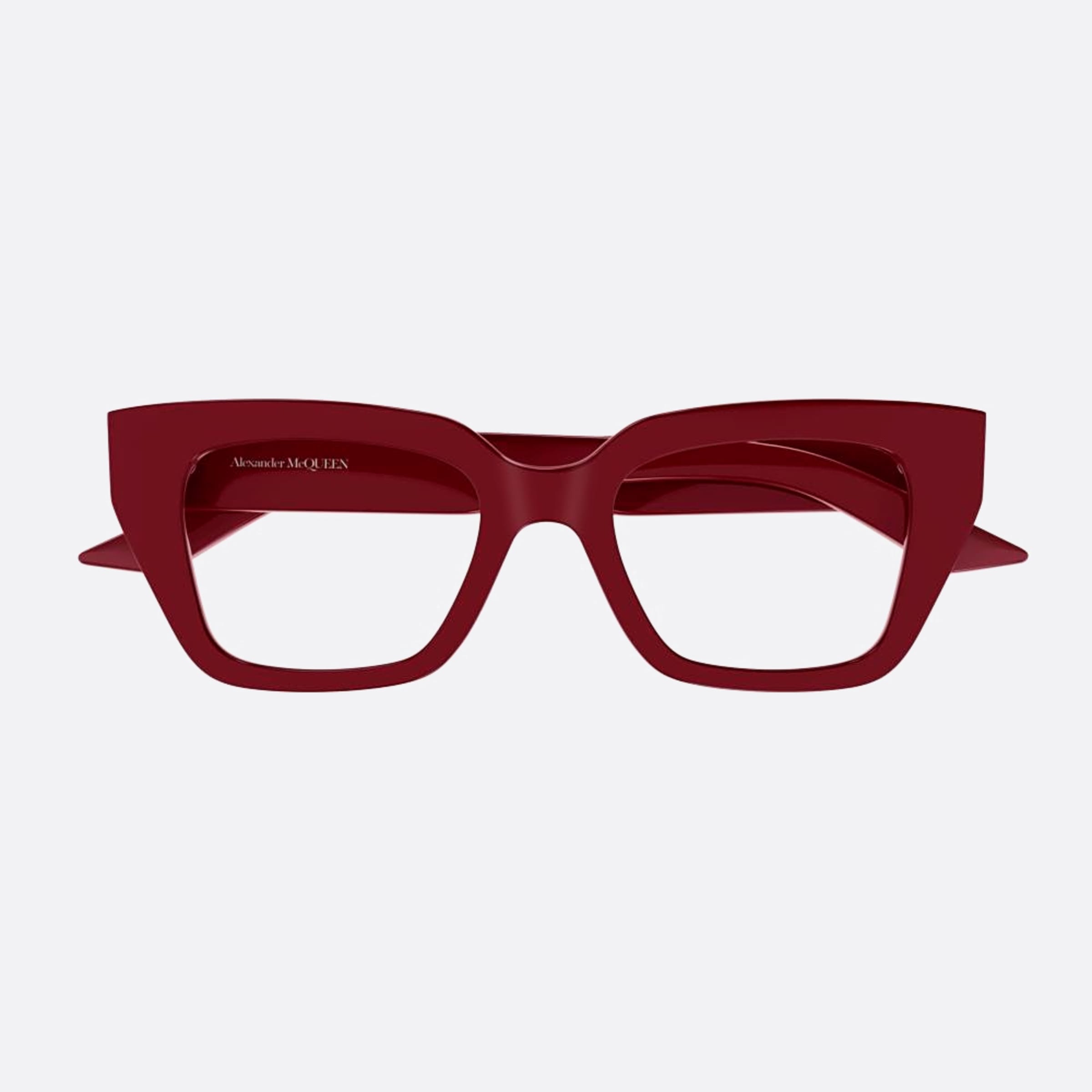 Alexander 49mm Mcqueen Red Cat Eye Woman Eyeglasses - Main View