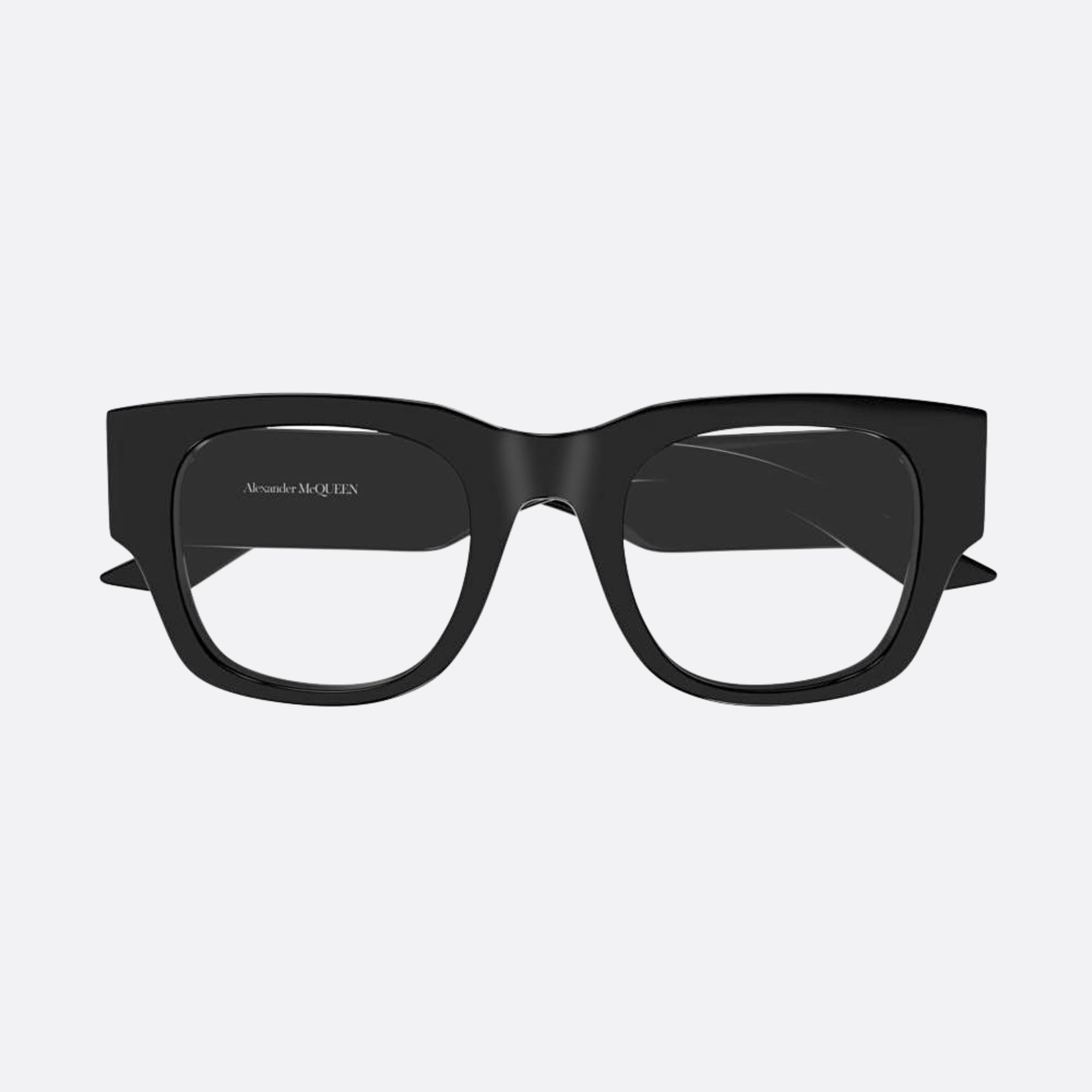 Alexander 50mm Mcqueen Black Squared Woman Eyeglasses - Main View
