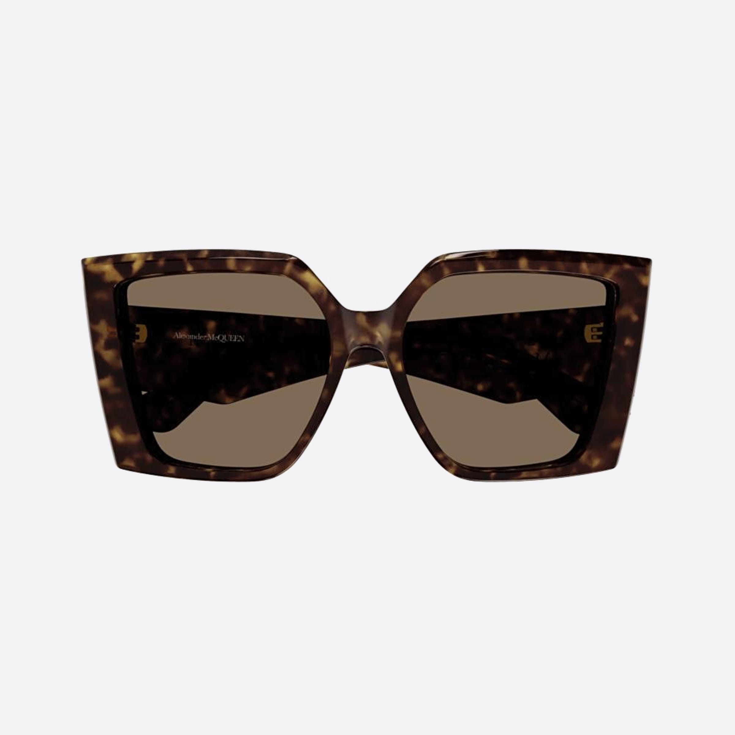 Alexander 56mm Mcqueen Havana Butterfly Woman Sunglasses - Main View