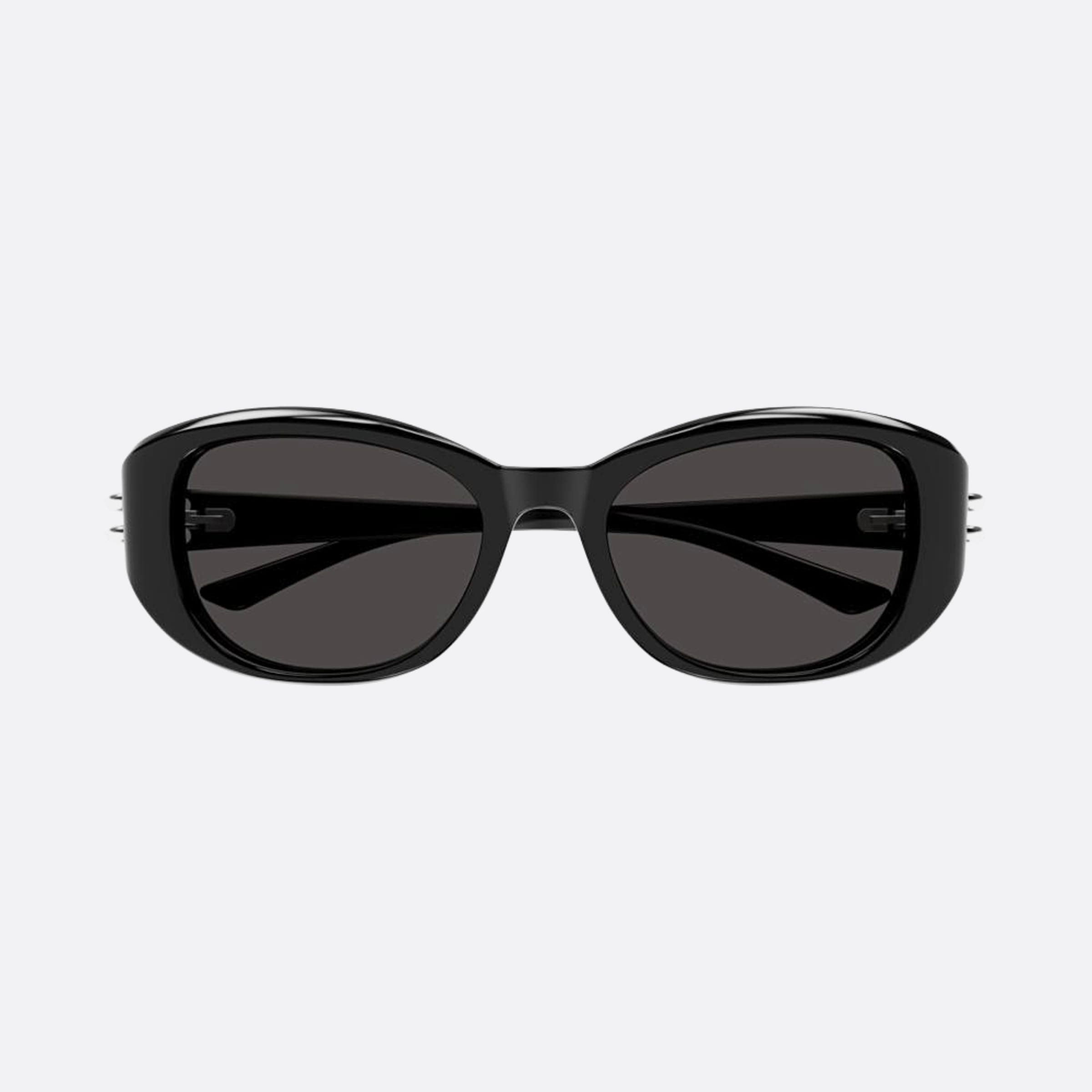 Alexander 54mm Mcqueen Black Oval Women Sunglasses - Main View