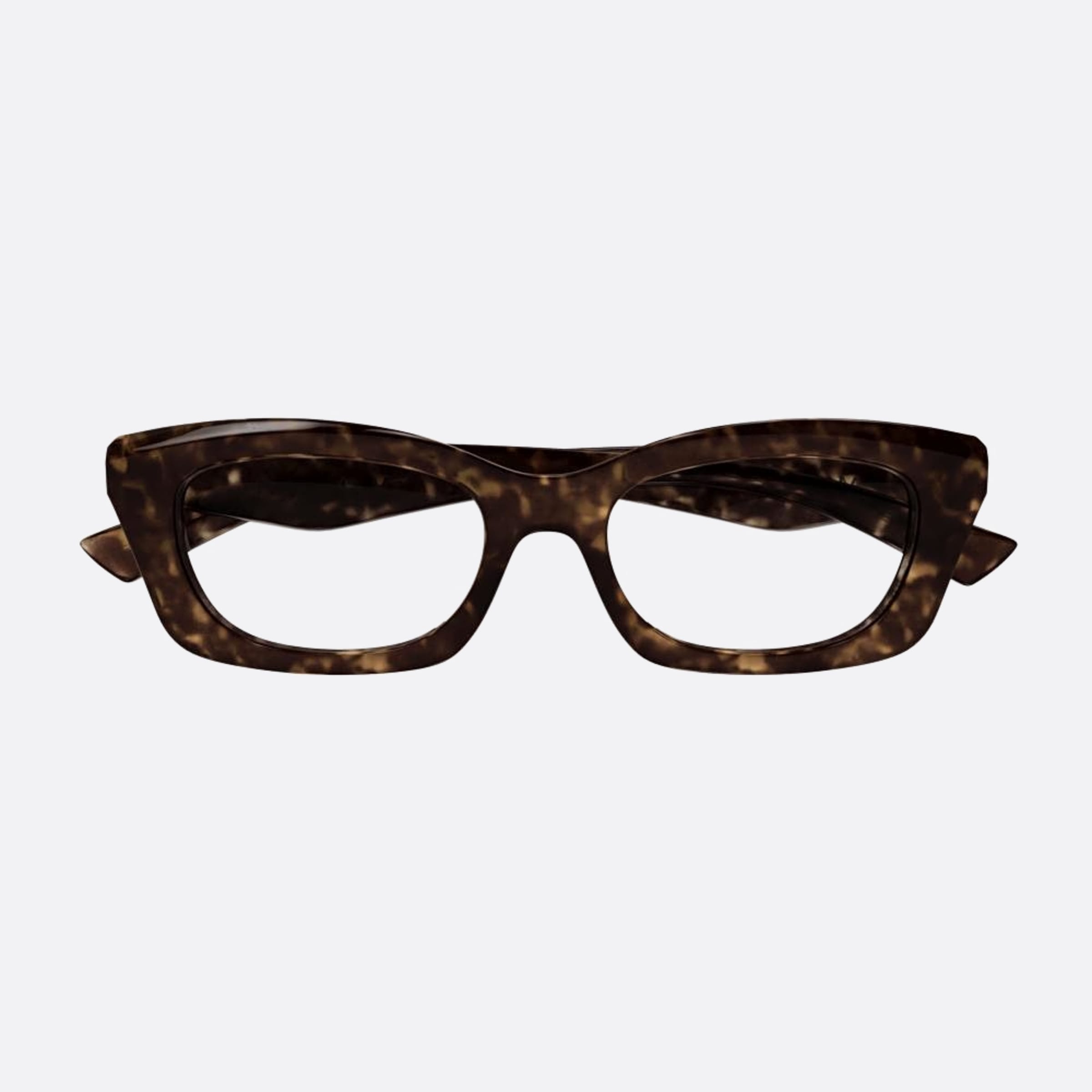 Alexander 52mm Mcqueen Havana Rectangle Woman Eyeglasses - Main View