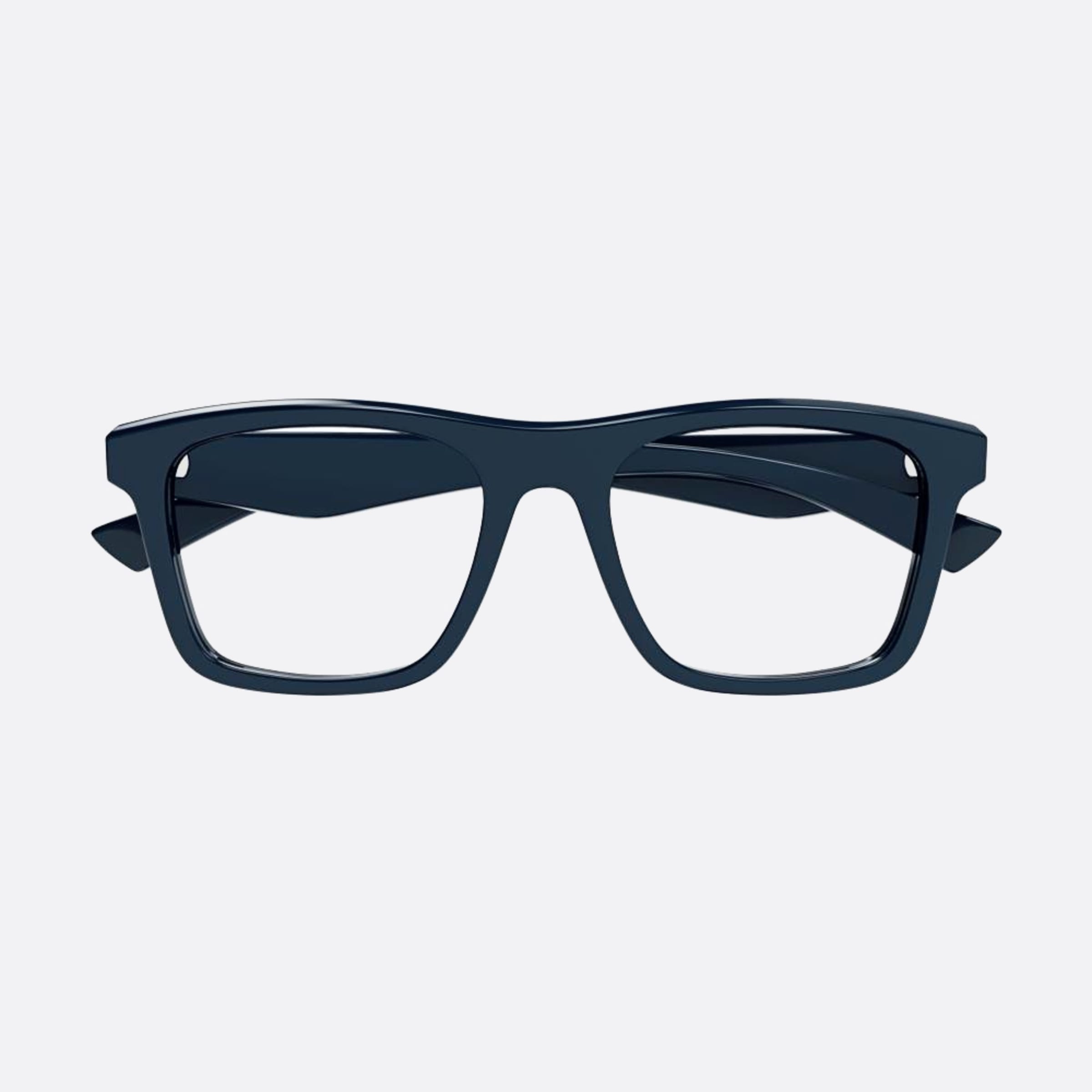 Alexander 56mm Mcqueen Blue Squared Unisex Eyeglasses - Main View