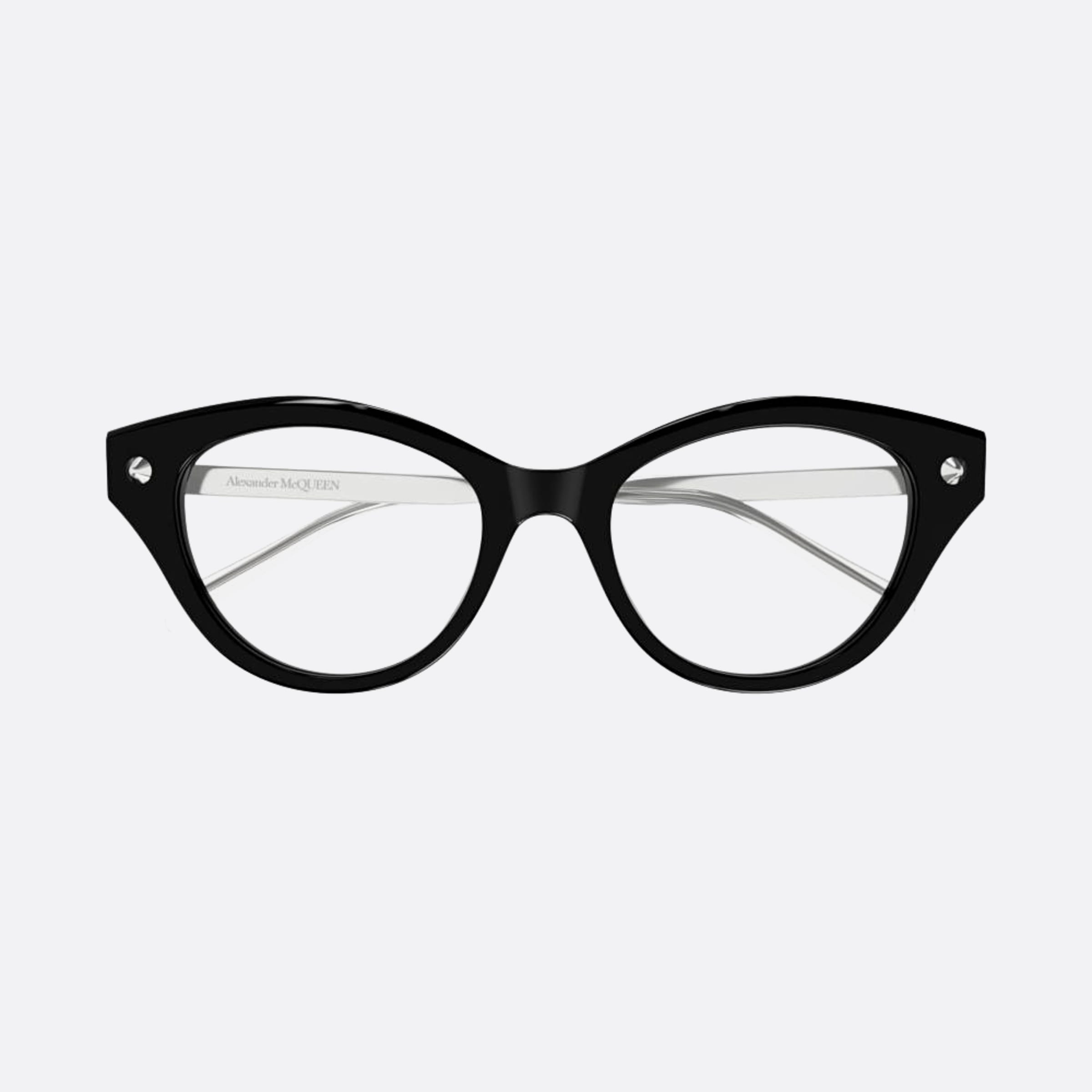 Alexander 52mm Mcqueen Black Squared Woman Eyeglasses - Main View