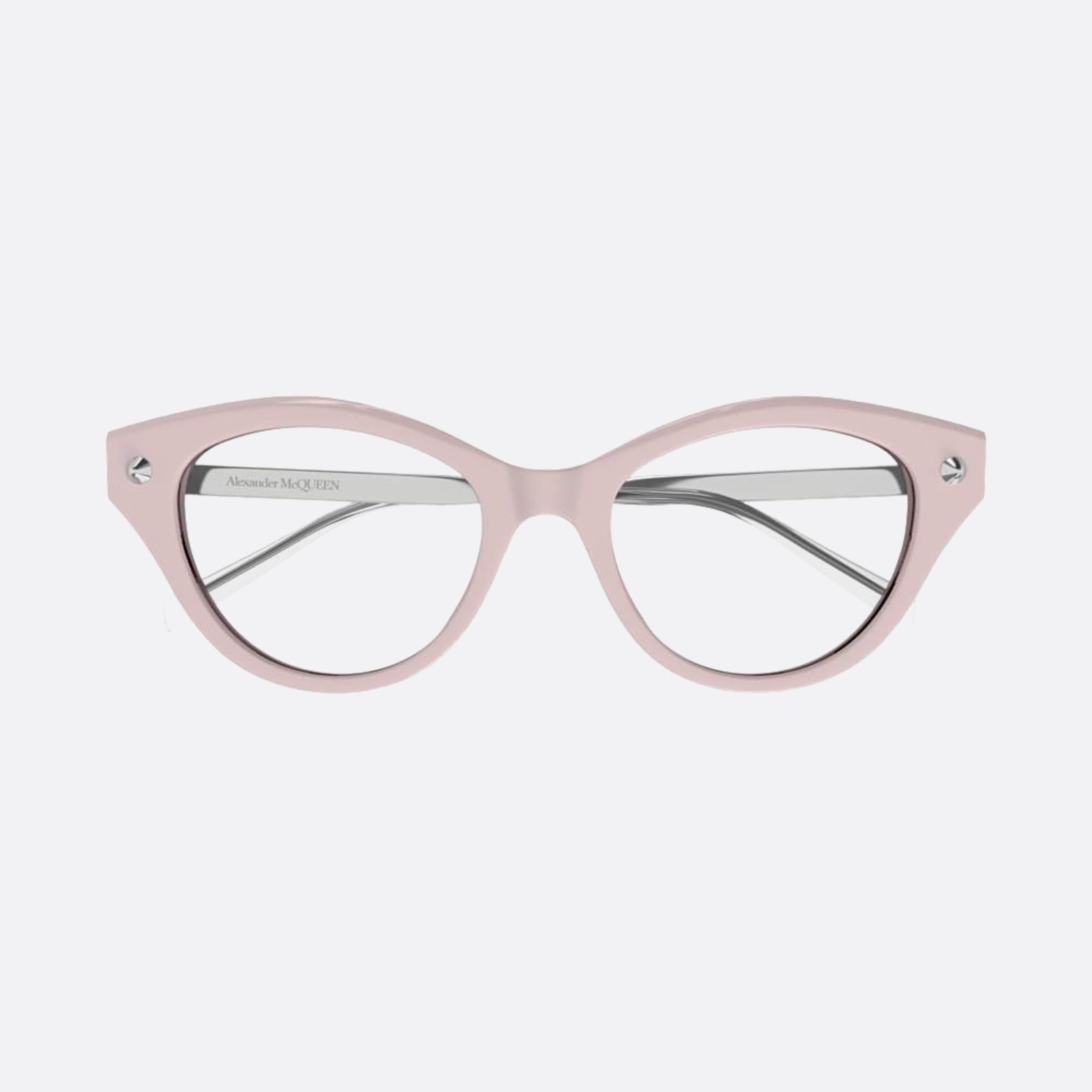 Alexander 52mm Mcqueen Pink Squared Woman Eyeglasses - Main View
