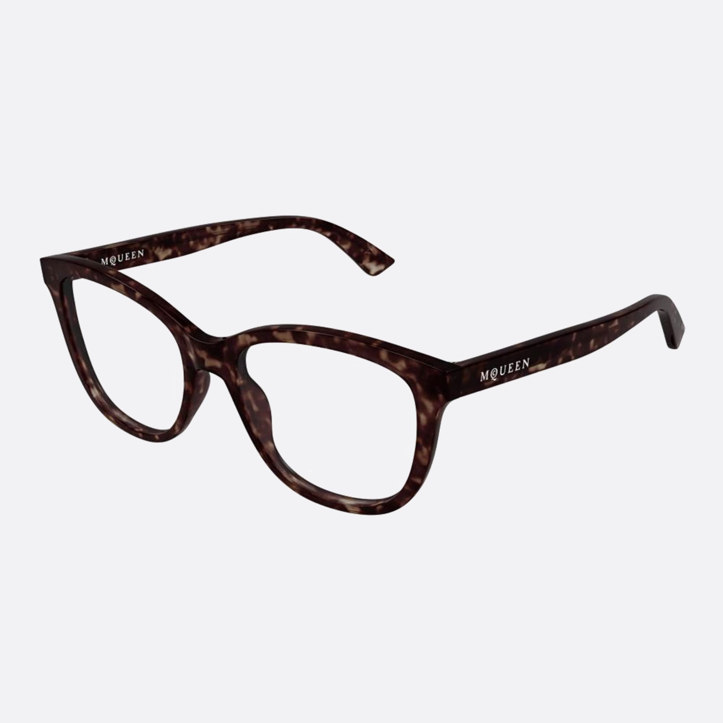Alexander 54mm Mcqueen Multicolor Squared Woman Eyeglasses - Side View