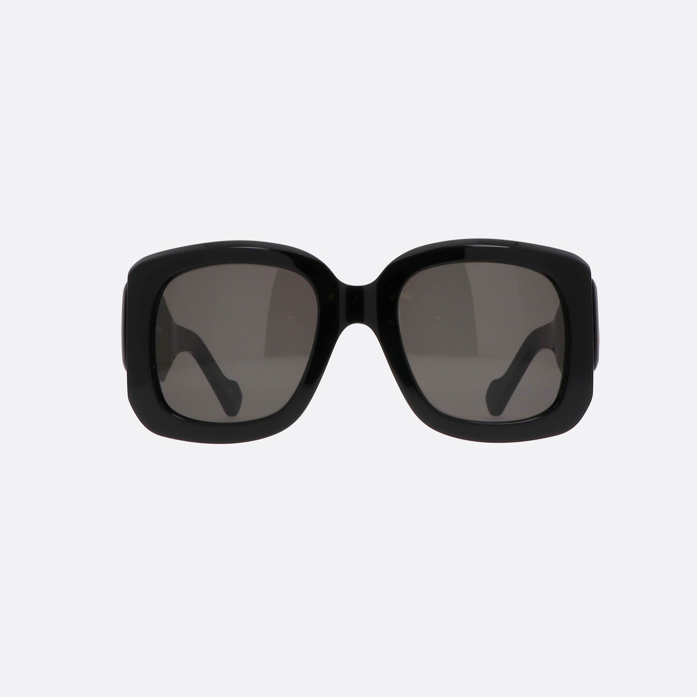 Balenciaga 53mm Black Butterfly Unisex Sunglasses - Side View
