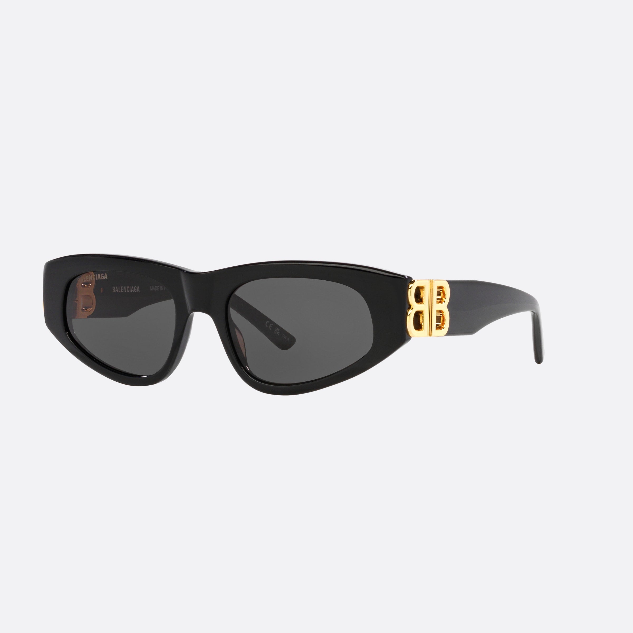 Balenciaga 53mm Black Irregular Woman Sunglasses - Main View