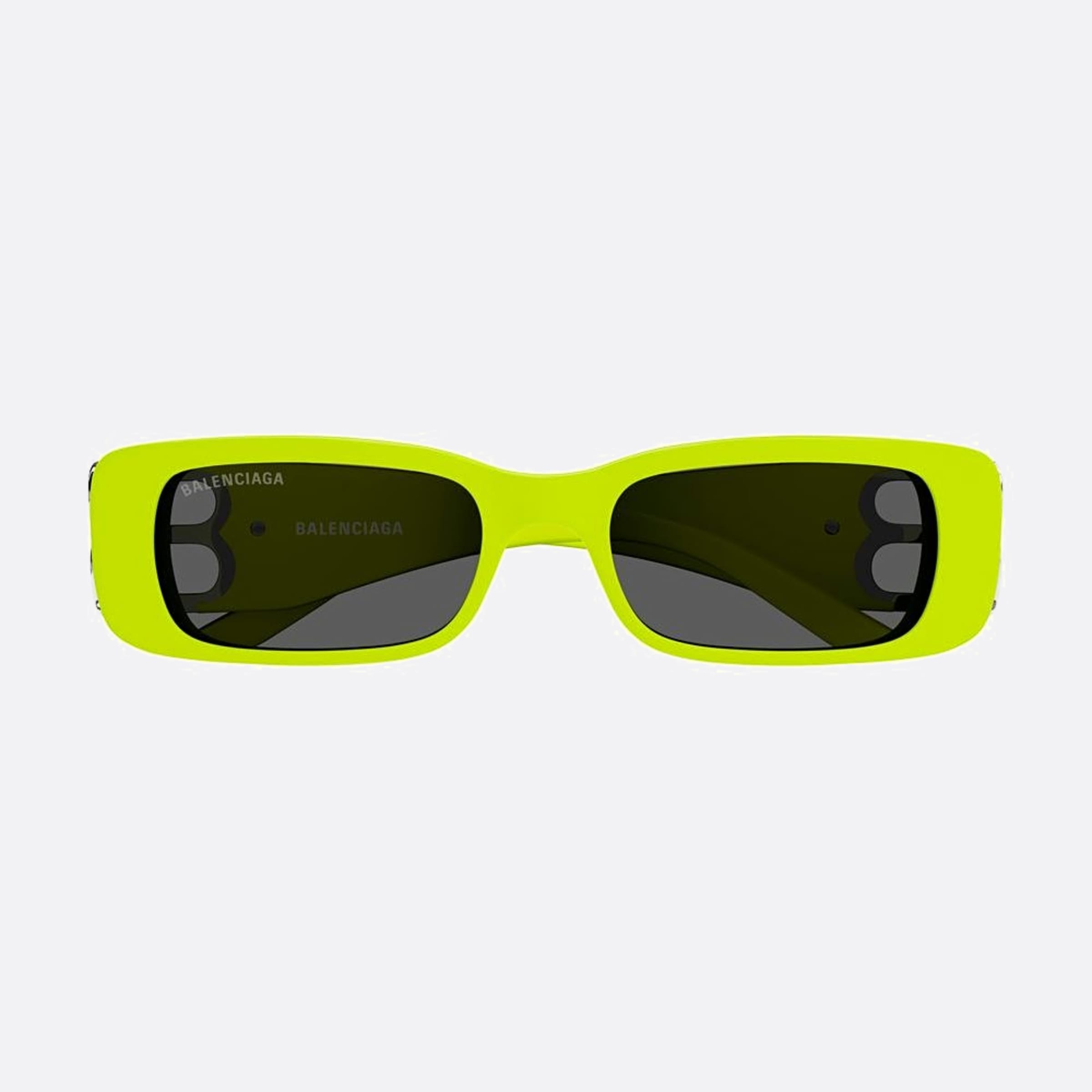 Balenciaga 51mm Yellow Geometric Women Sunglasses - Main View