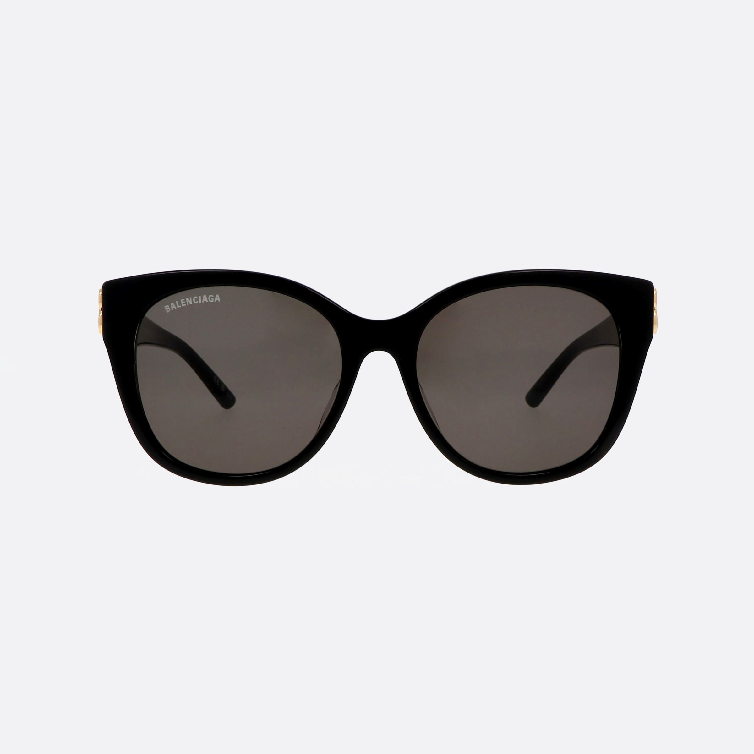 Balenciaga 57mm Bb0103sa Black Butterfly Woman Sunglasses - Side View