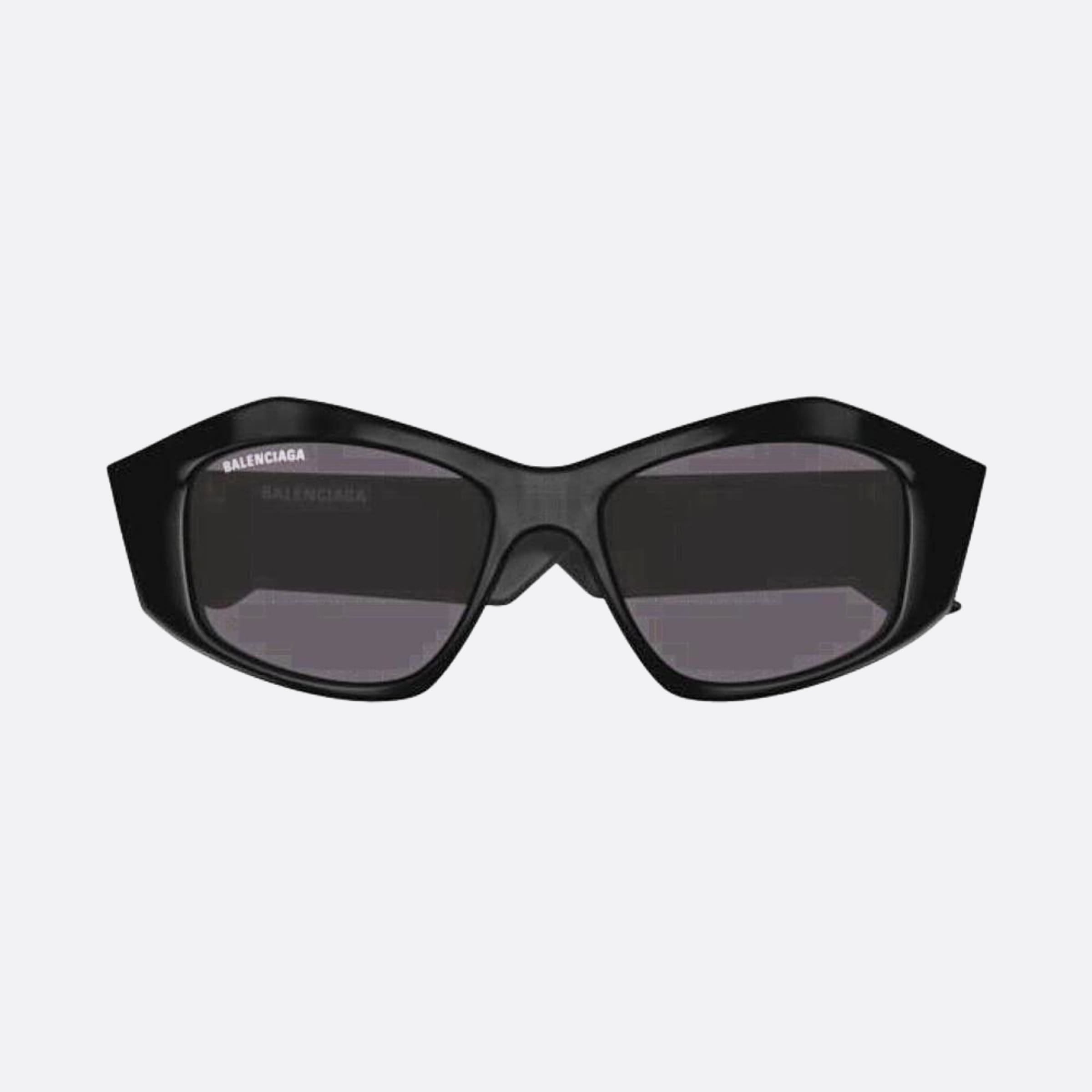 Balenciaga 52mm Black Geometric Woman Sunglasses - Main View