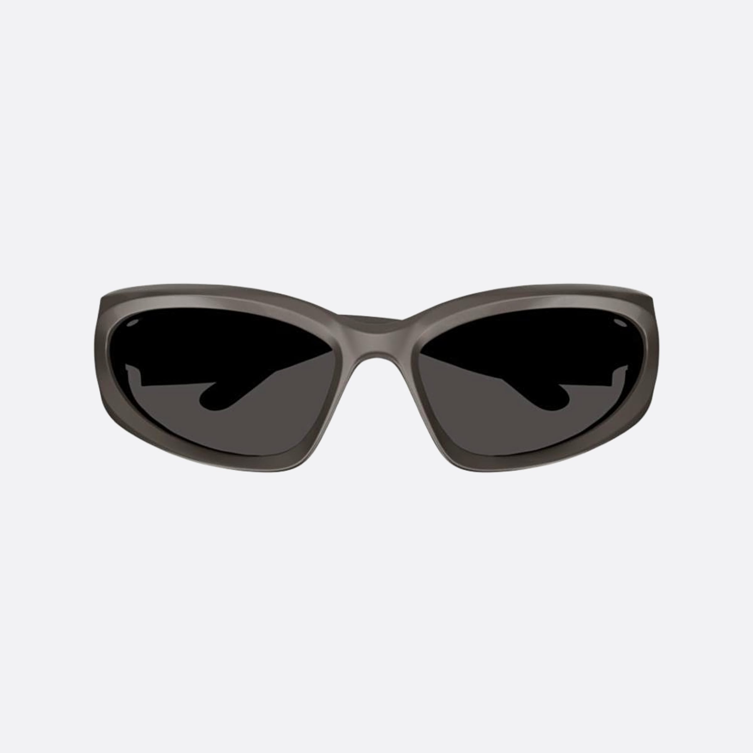 Balenciaga 65mm Green Geometric Man Sunglasses - Main View
