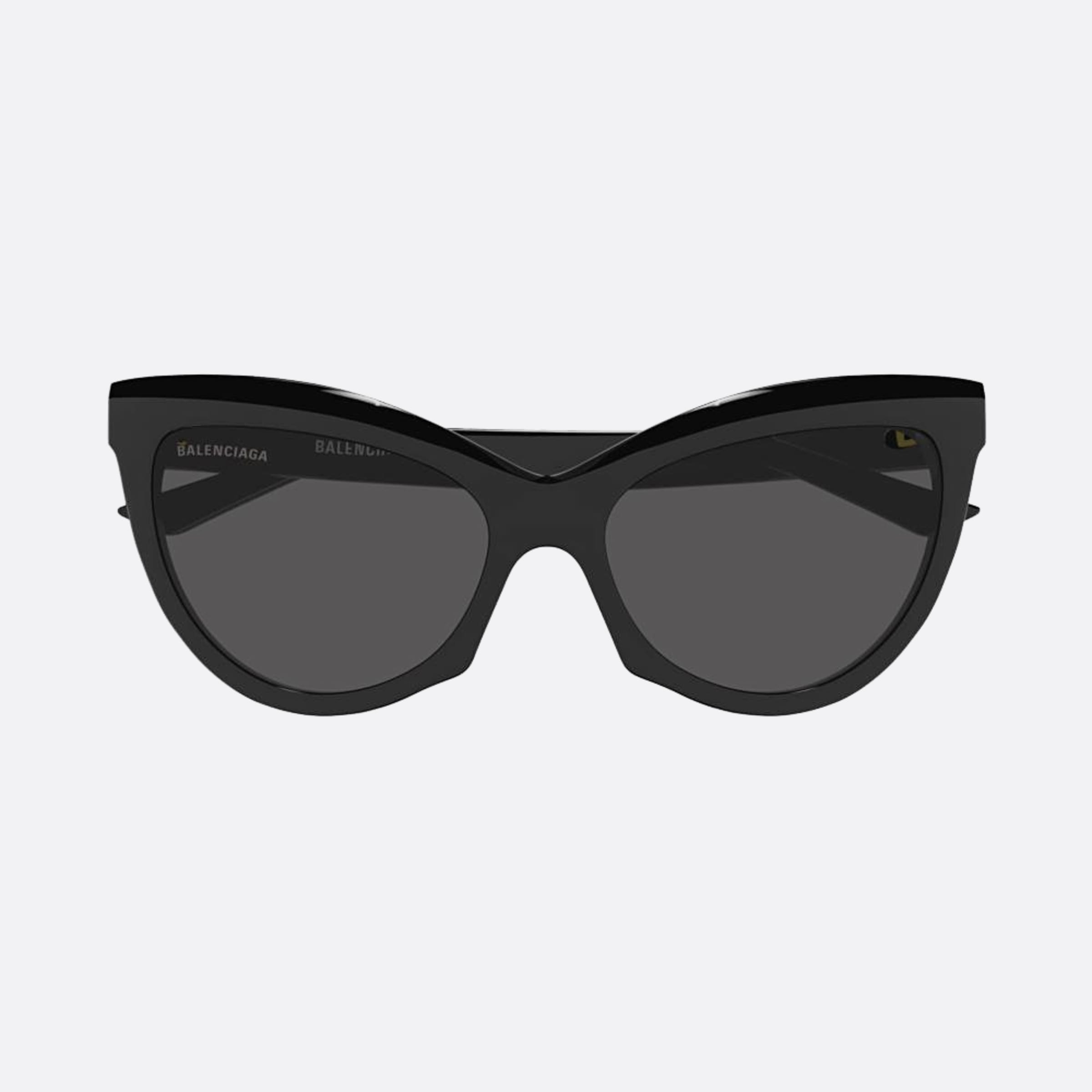 Balenciaga 57mm Black Cat Eye Women Sunglasses - Main View