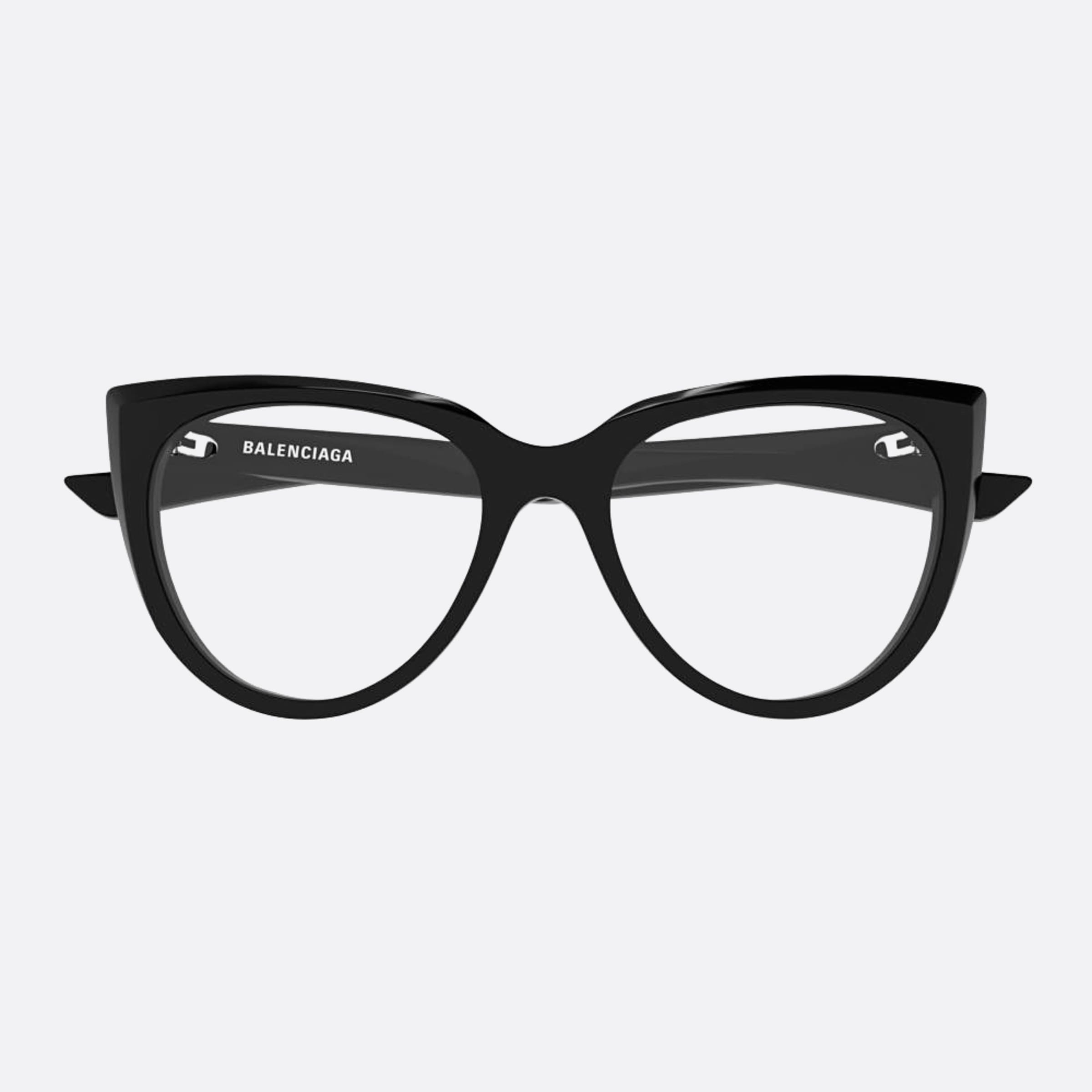 Balenciaga 53mm Black Cat Eye Woman Eyeglasses - Main View