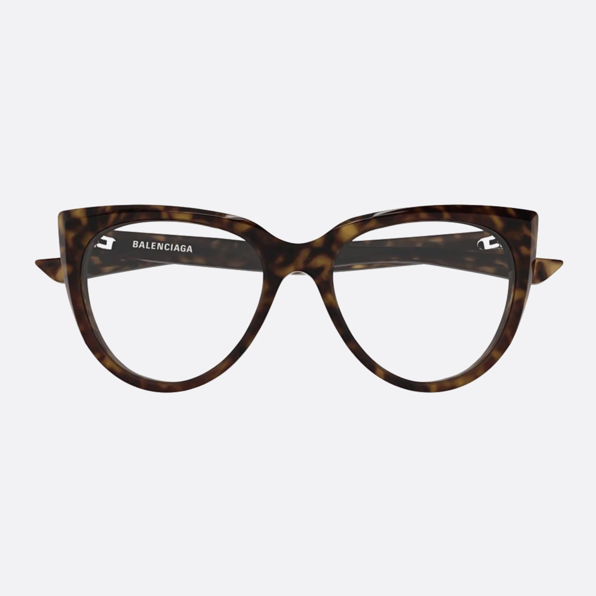 Balenciaga 53mm Havana Cat Eye Woman Eyeglasses - Main View