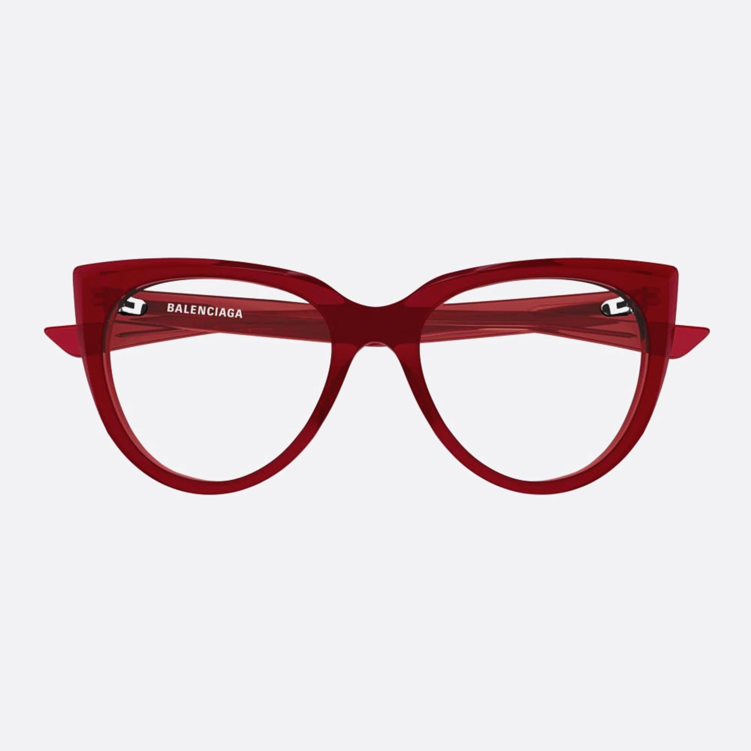 Balenciaga 53mm Red Cat Eye Woman Eyeglasses - Main View