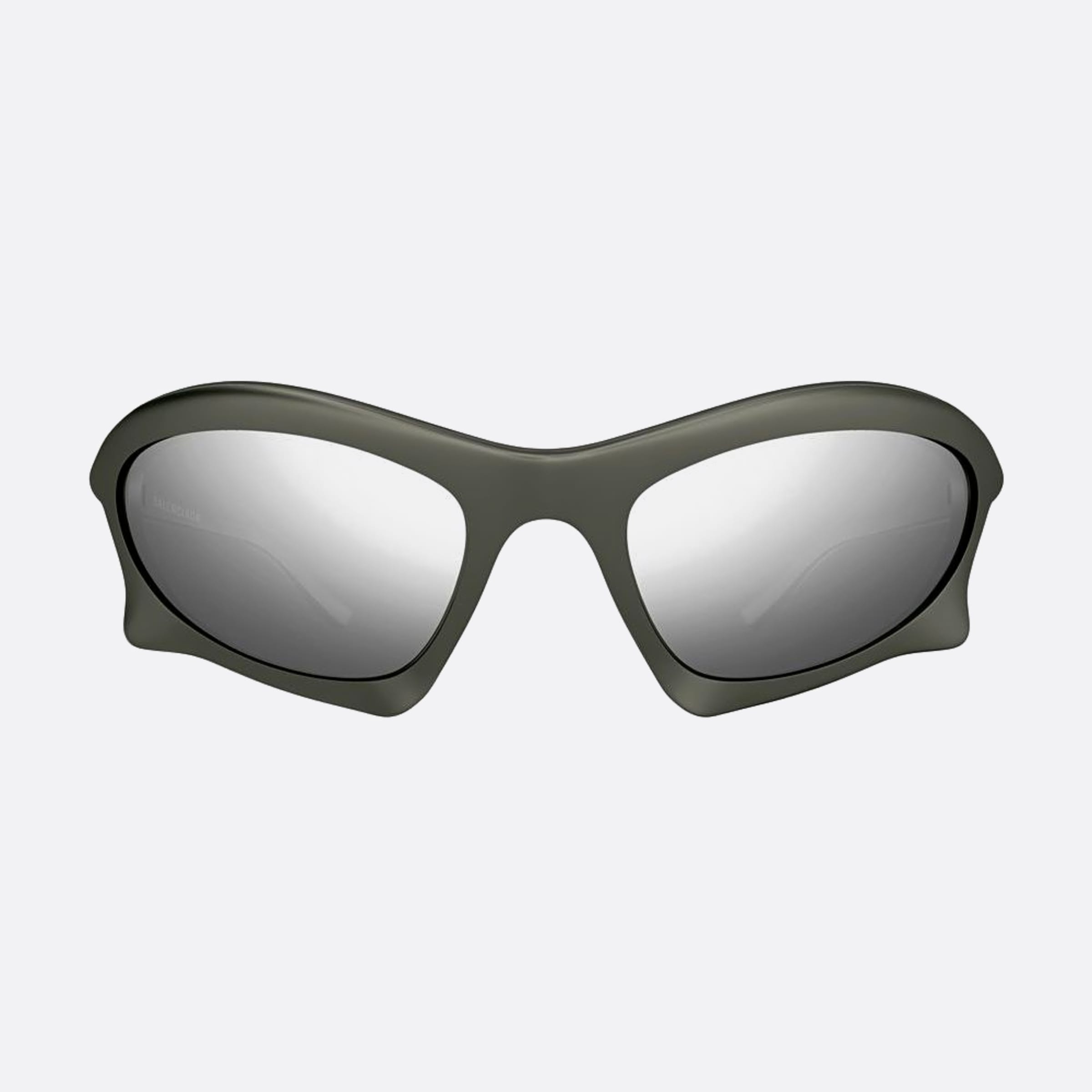 Balenciaga 59mm Grey Sports Man Sunglasses - Main View