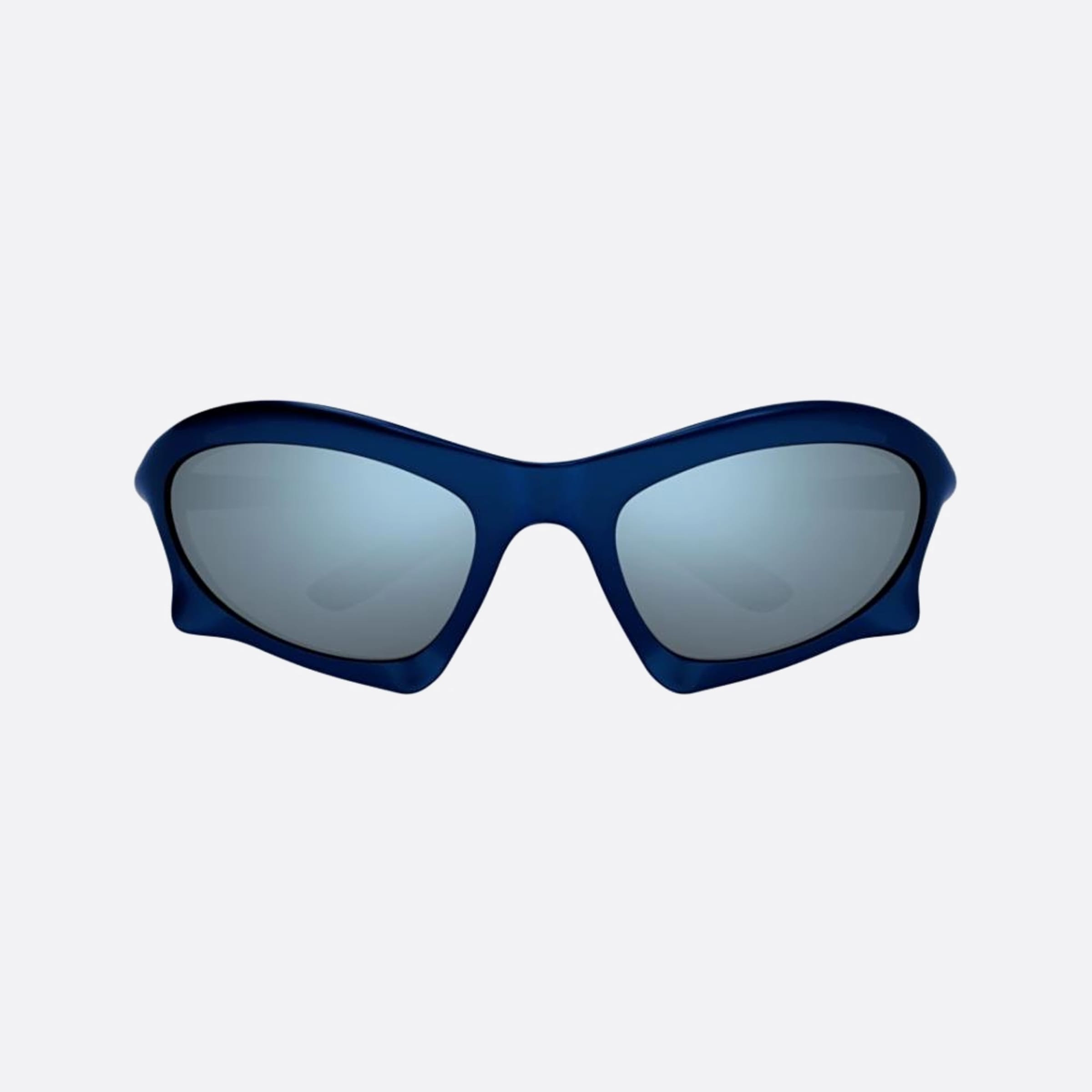 Balenciaga 59mm Blue Sports Man Sunglasses - Main View