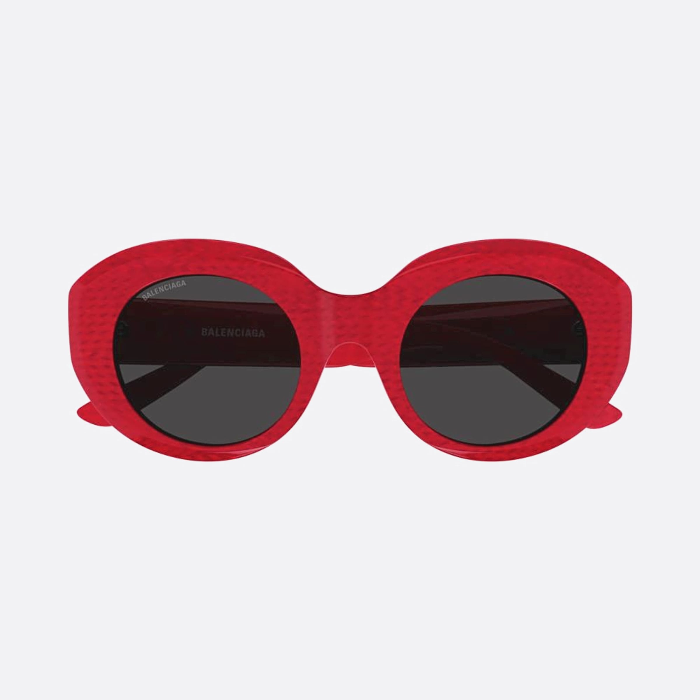 Balenciaga 52mm Red Round Women Sunglasses - Main View