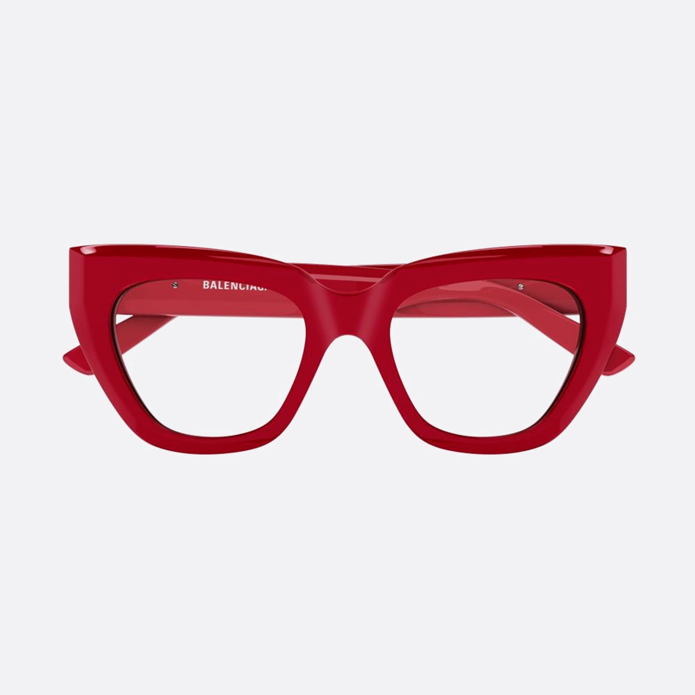 Balenciaga 50mm Red Cat Eye Woman Eyeglasses - Main View